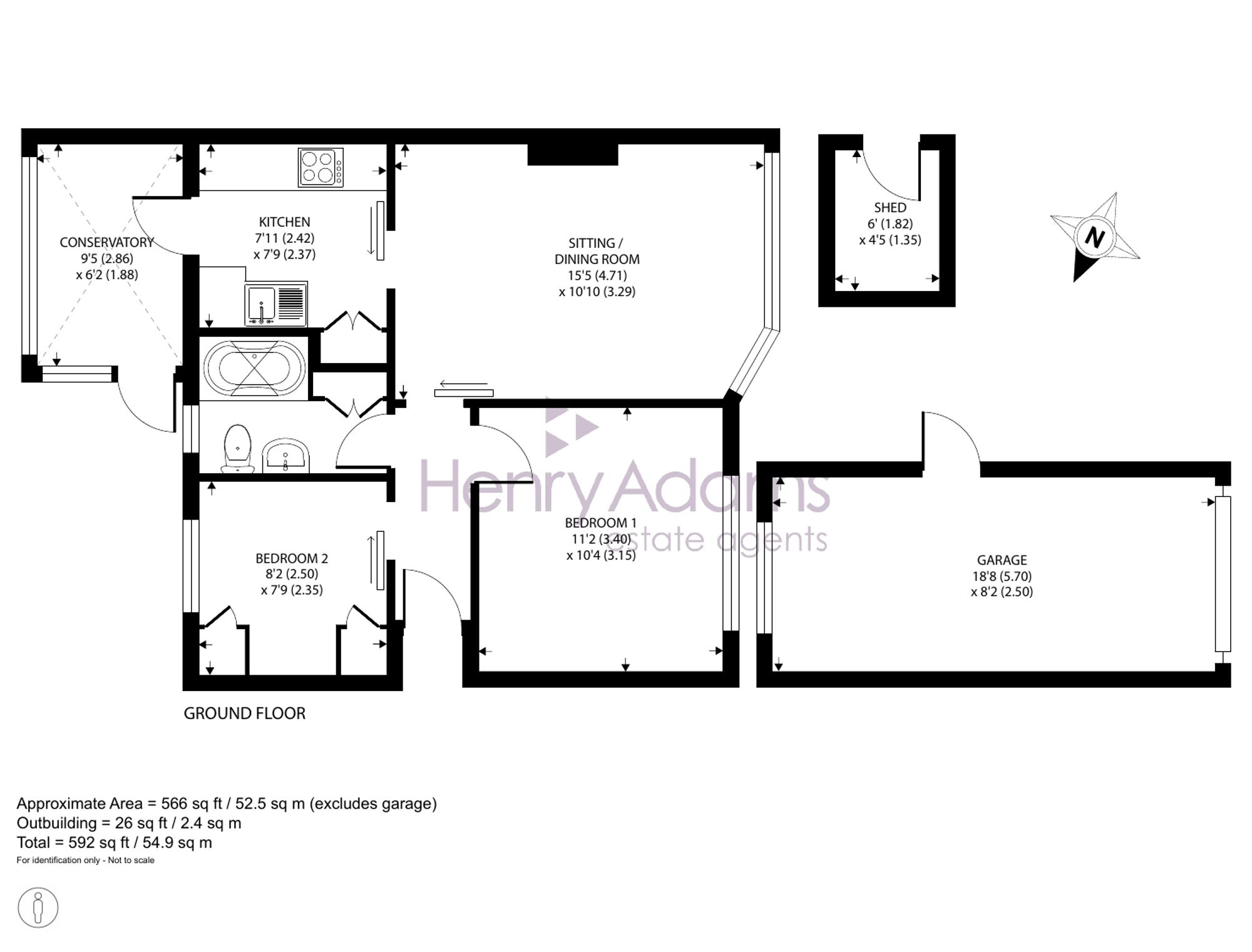 6 Solent Road, Chichester floorplan