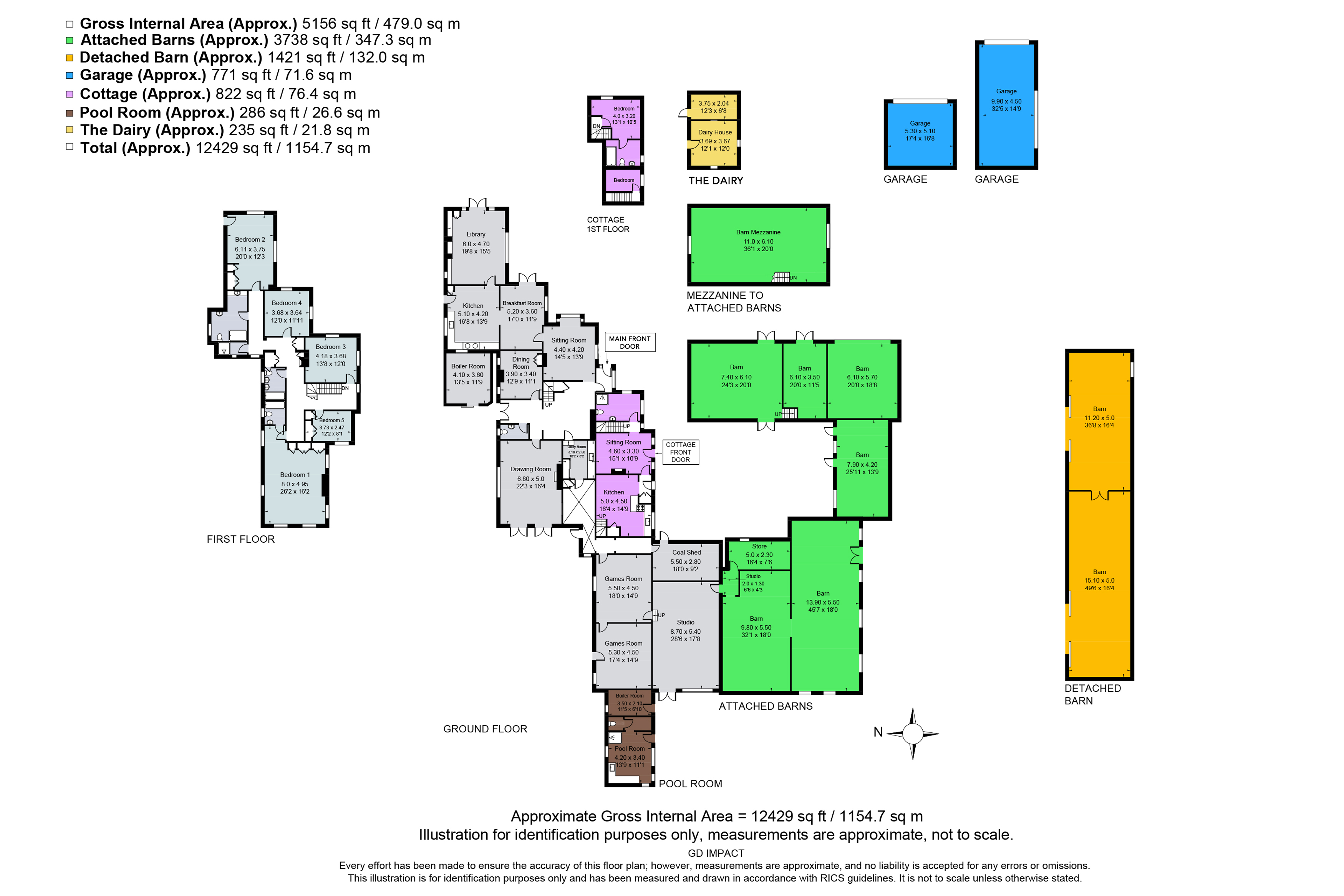 Home Farm, Brockhurst,, Lewes Road, West Sussex floorplan