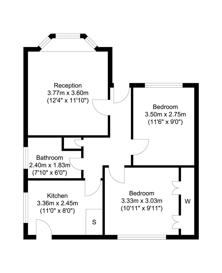 4, Heath Grove, Stoke-On-Trent floorplan
