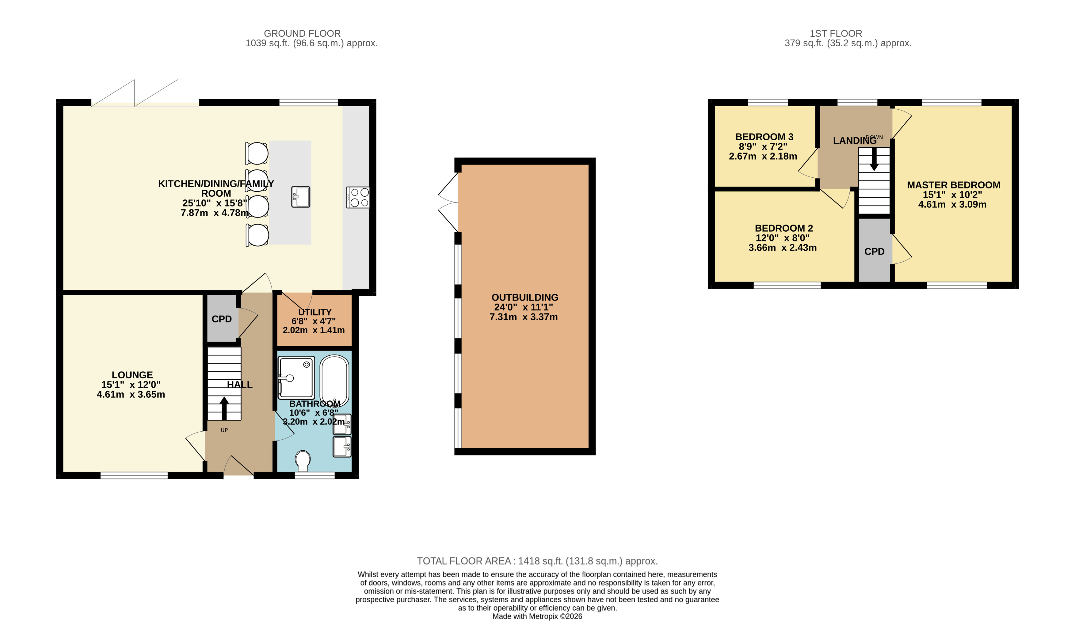 149, Lincoln Road, North Hykeham floorplan