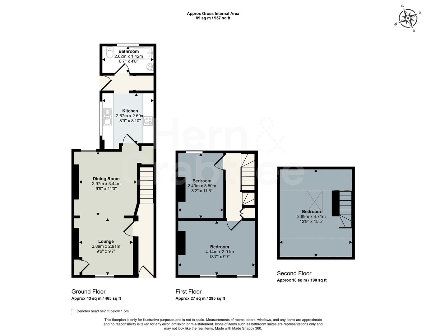 38, Florentia Street, Cardiff floorplan
