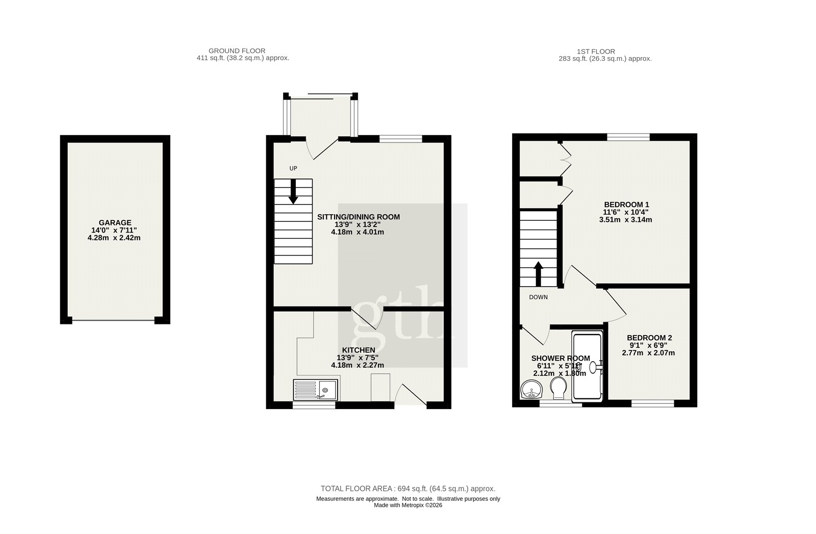 37, Ladymeade, Somerset floorplan