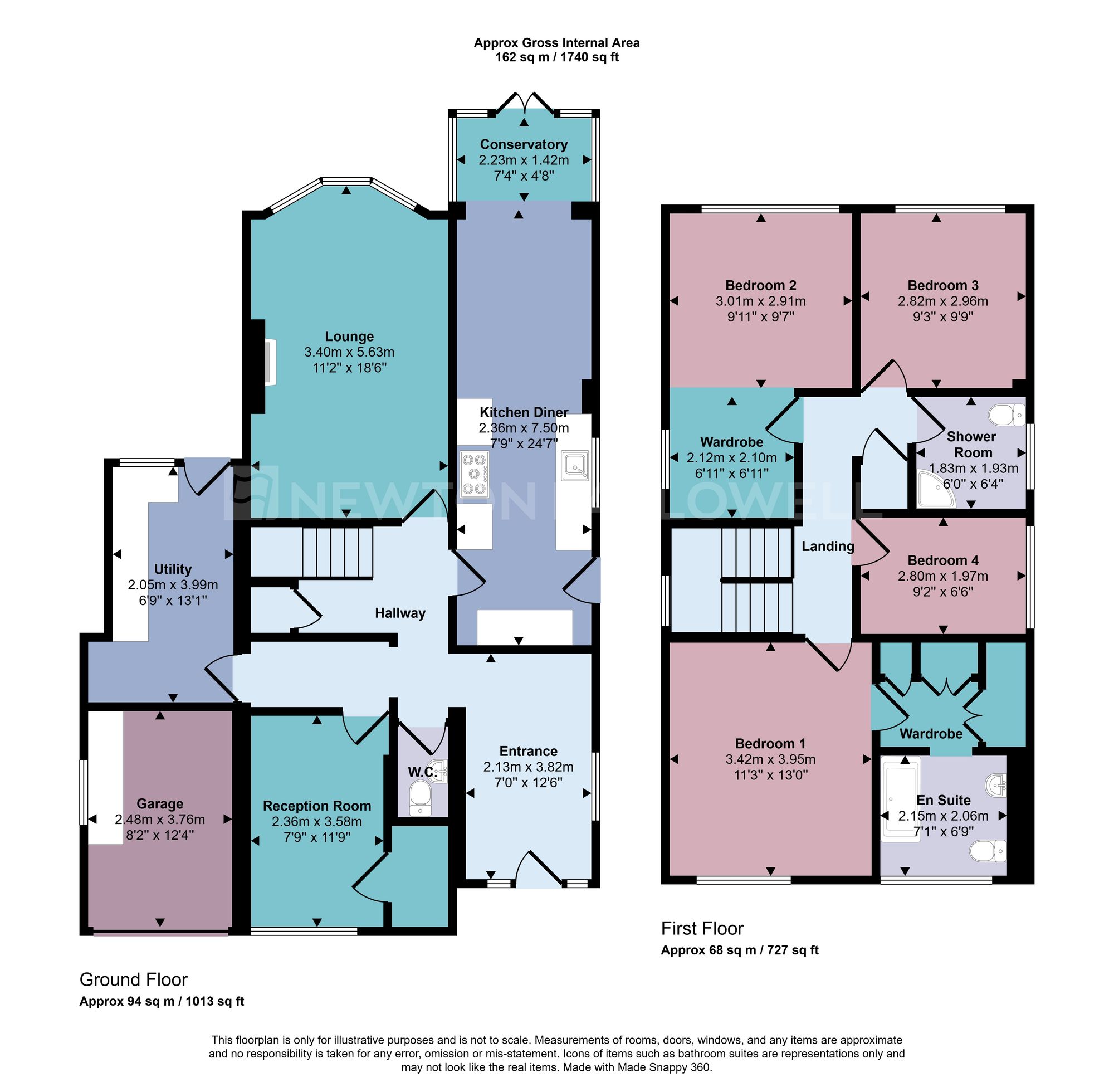 4 Dauphine Close, Coalville floorplan