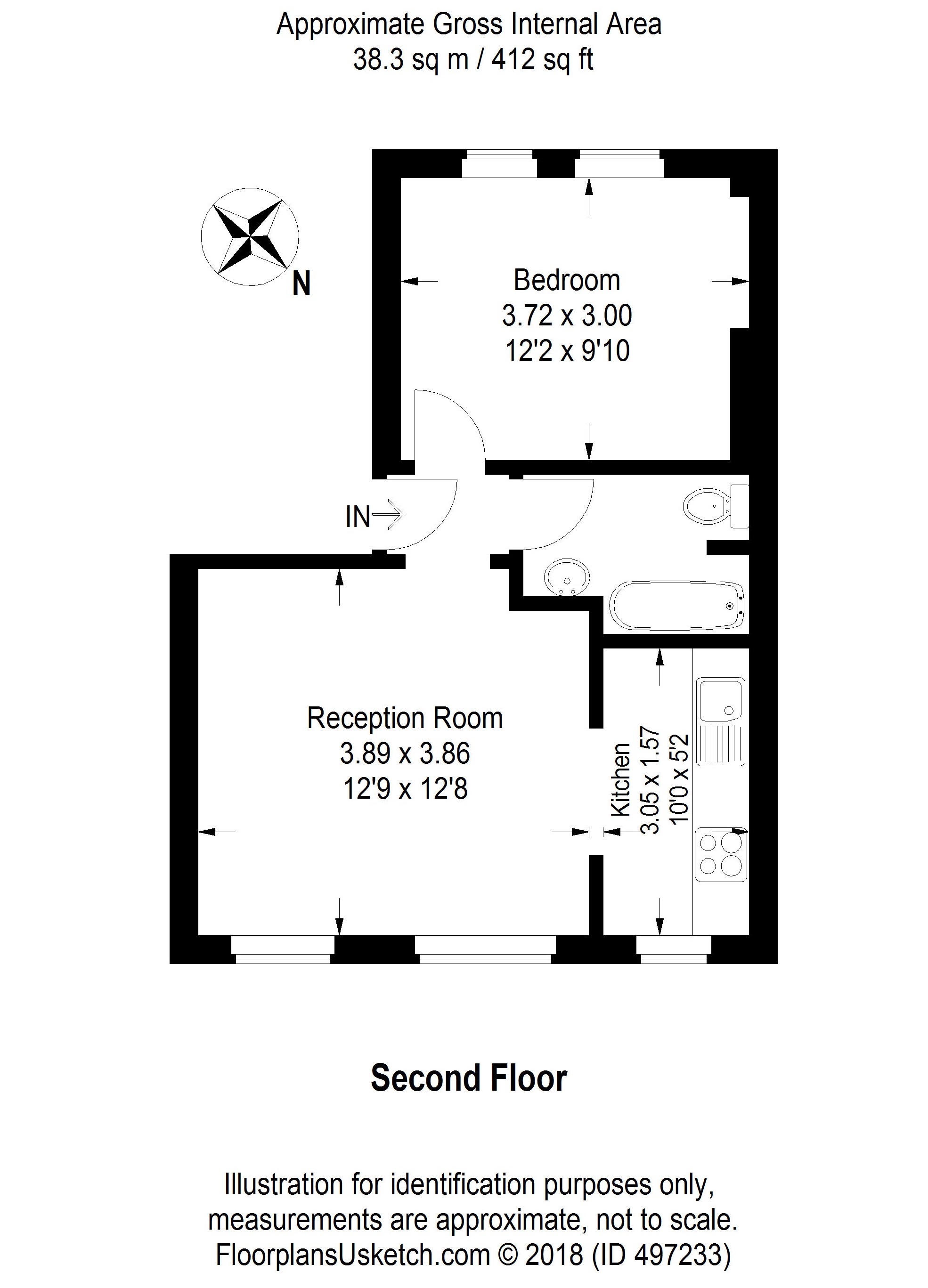 1 Bedrooms Flat to rent in Lower Clapton Road, London E5