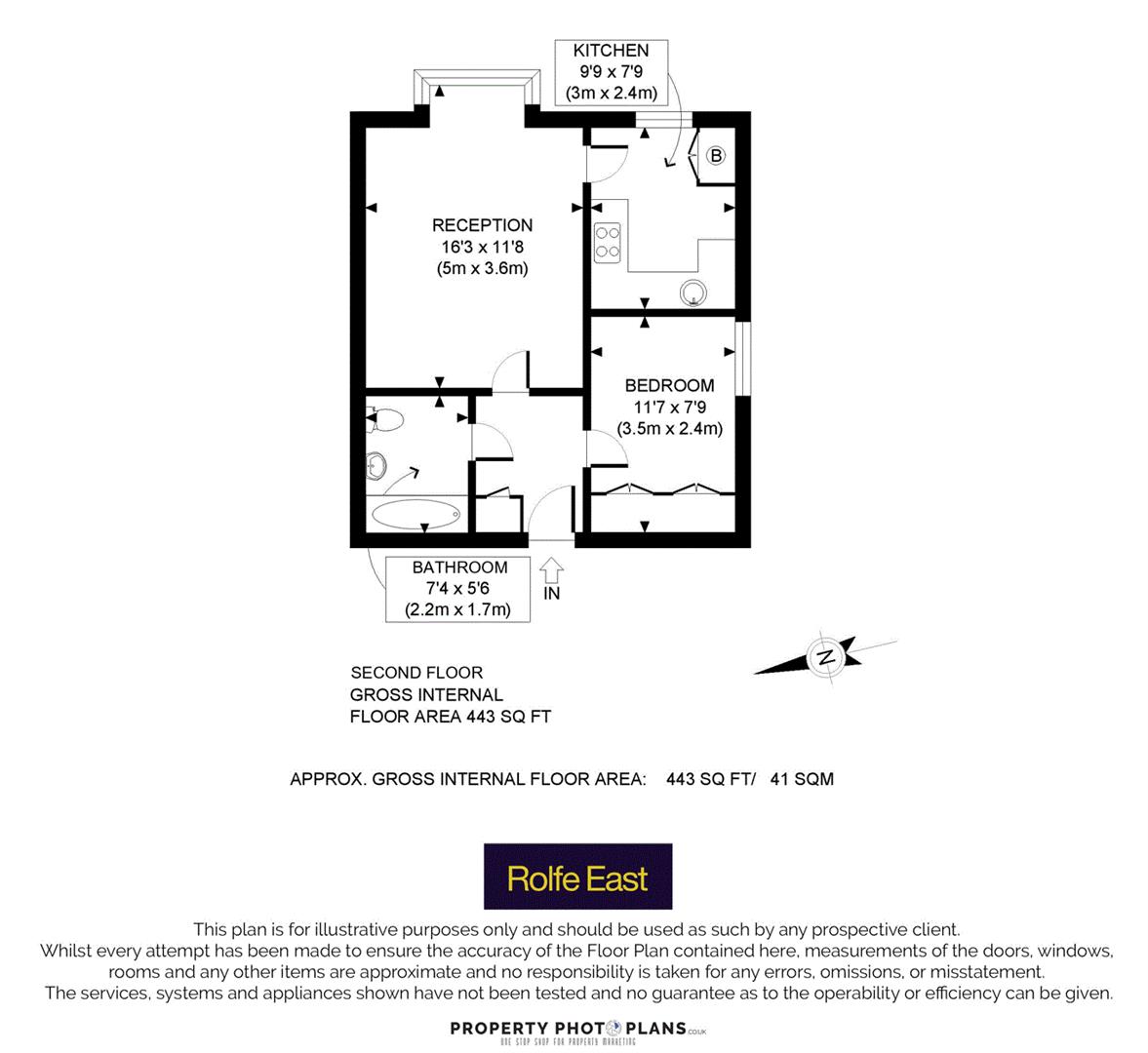 21 Vernon Court, 35, Gordon Road, Ealing floorplan