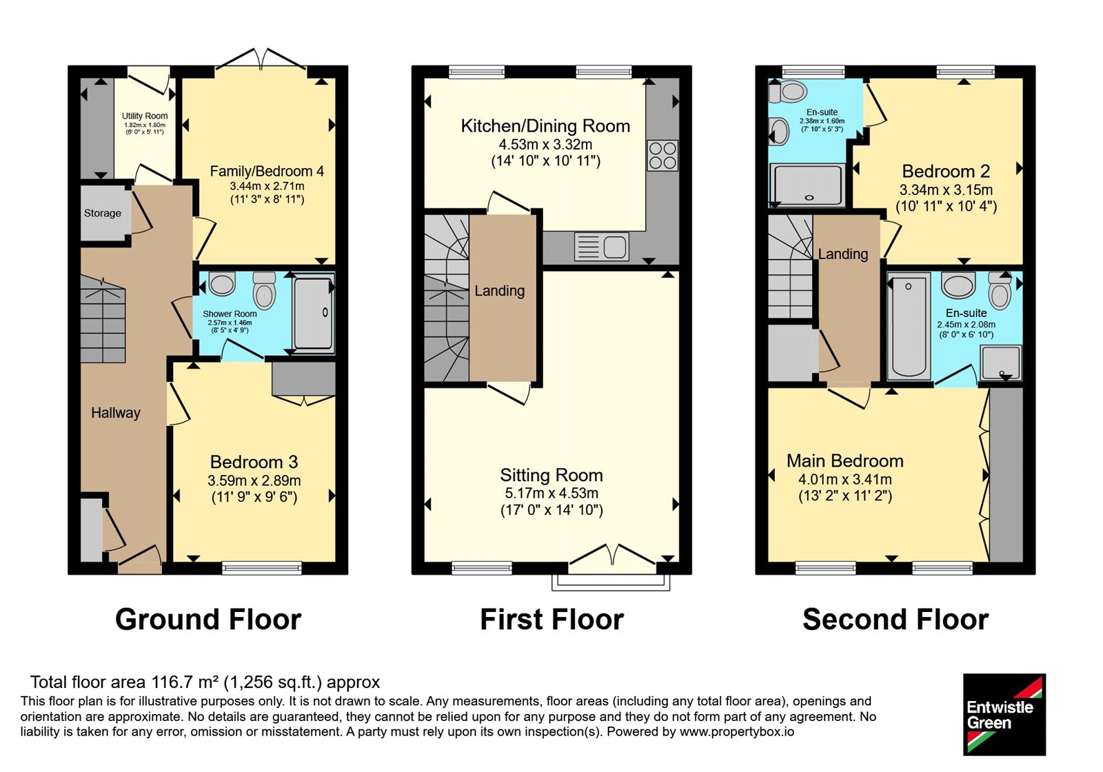 52, Womack Gardens, Merseyside floorplan