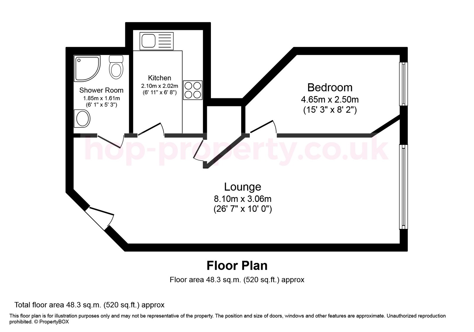 15,, Liv Apartments, George Street, West Yorkshire floorplan