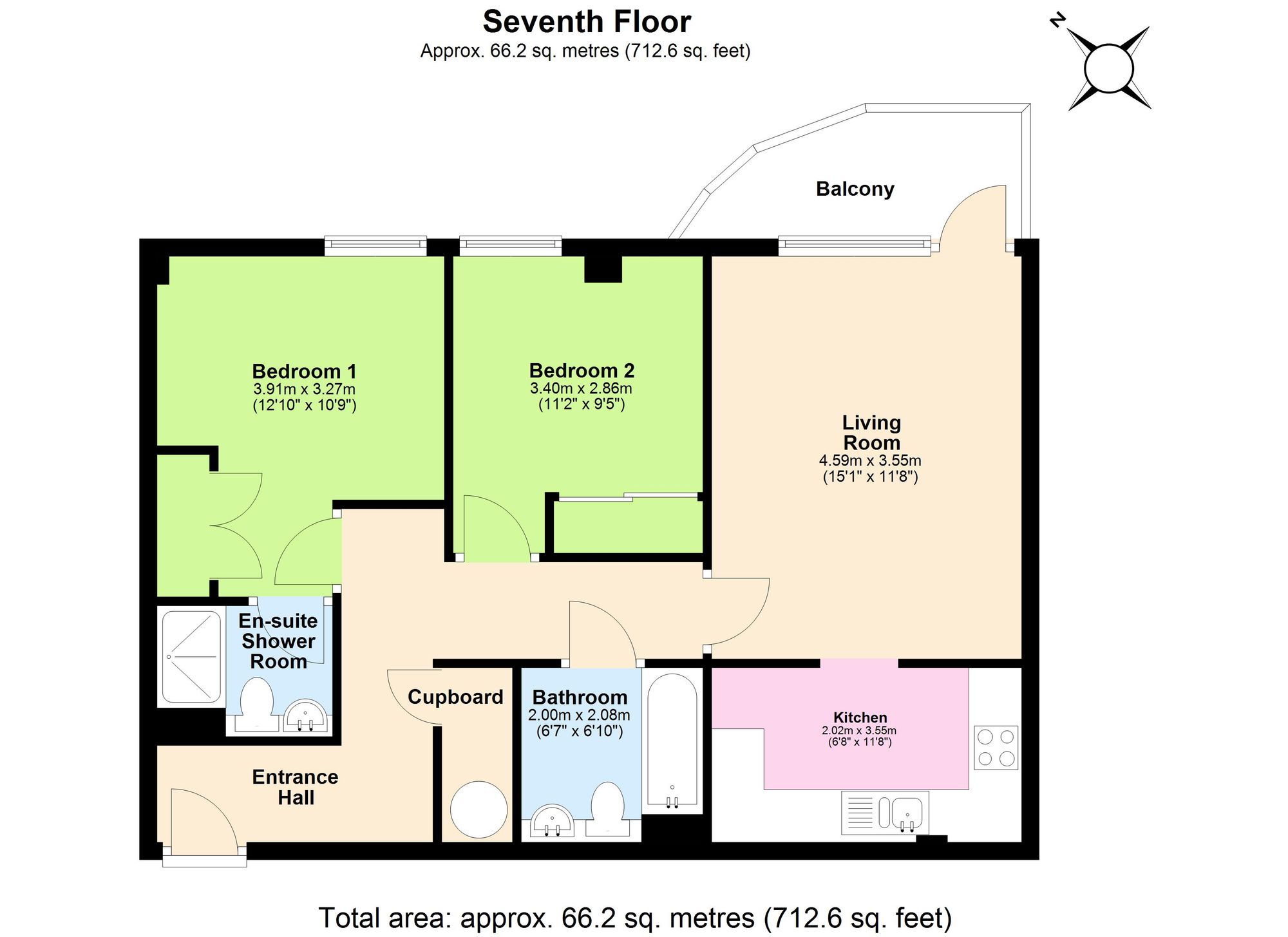 187 Roma Victoria Wharf Watkiss Way, Cardiff floorplan