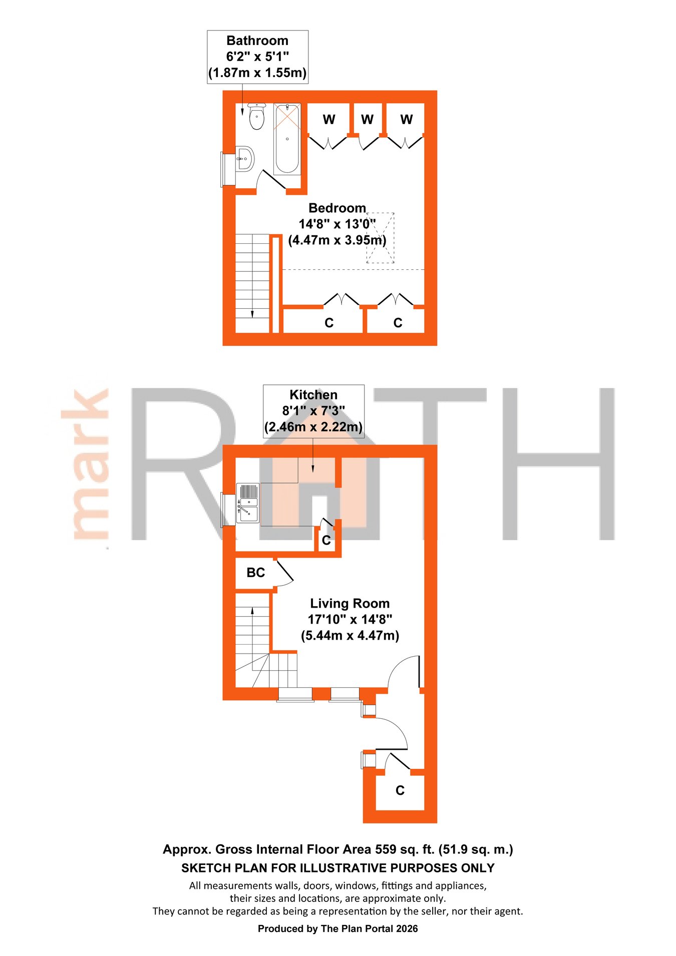 120, Beaconsfield Way, Reading floorplan