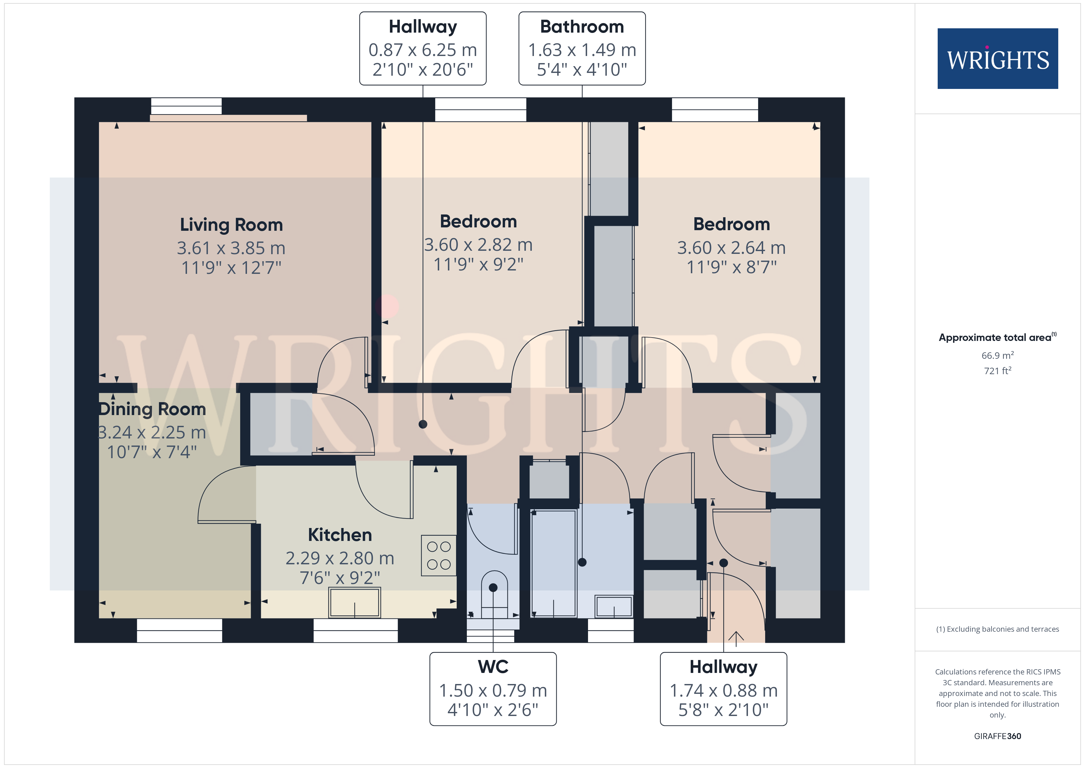 33, Nettlecroft, Welwyn Garden City floorplan