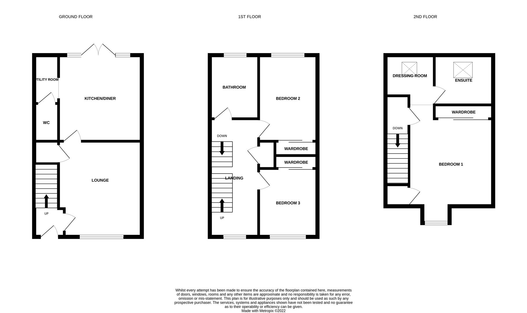 17, Higher Croft Drive, Crewe floorplan