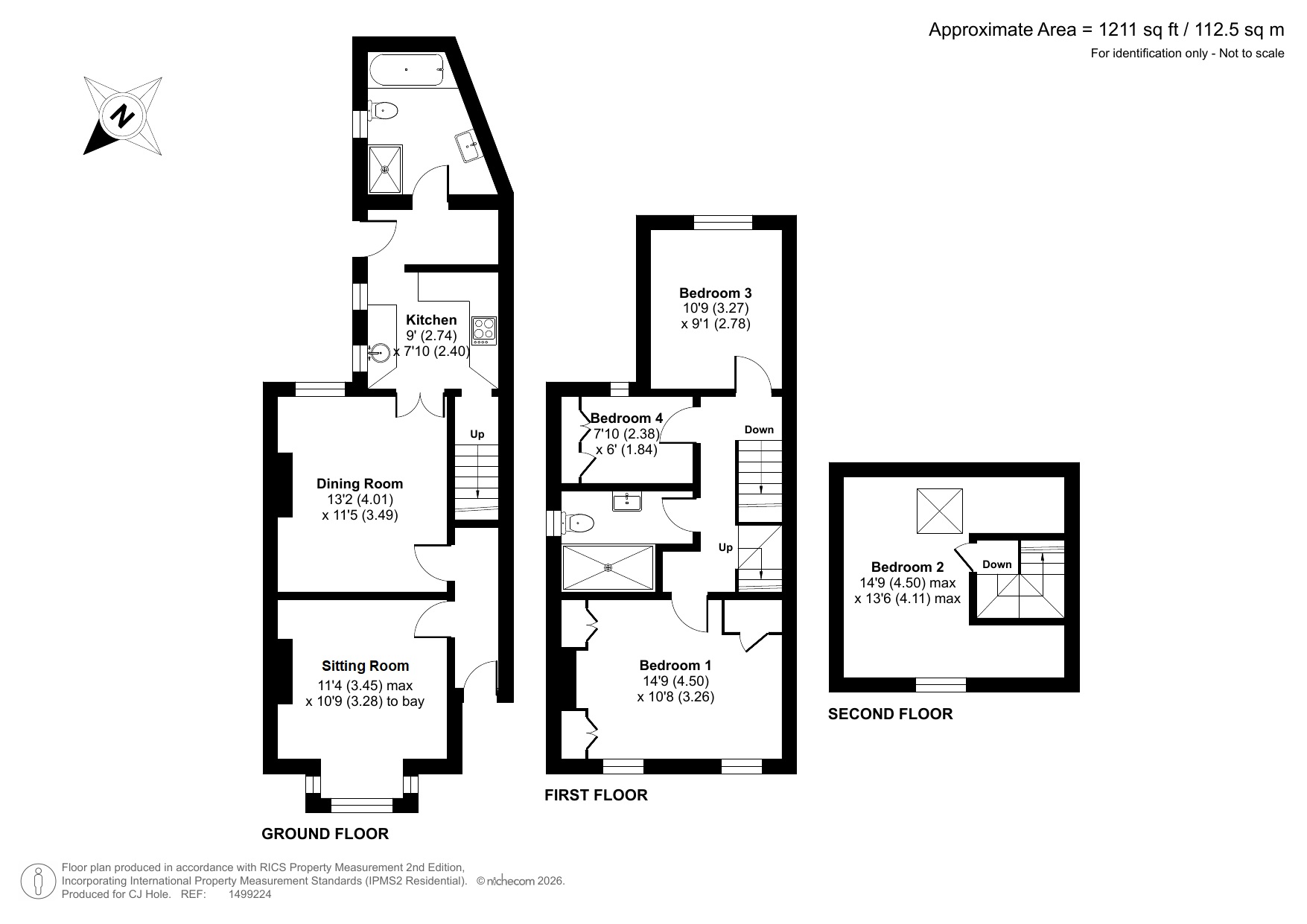 60, Granley Road, Cheltenham floorplan
