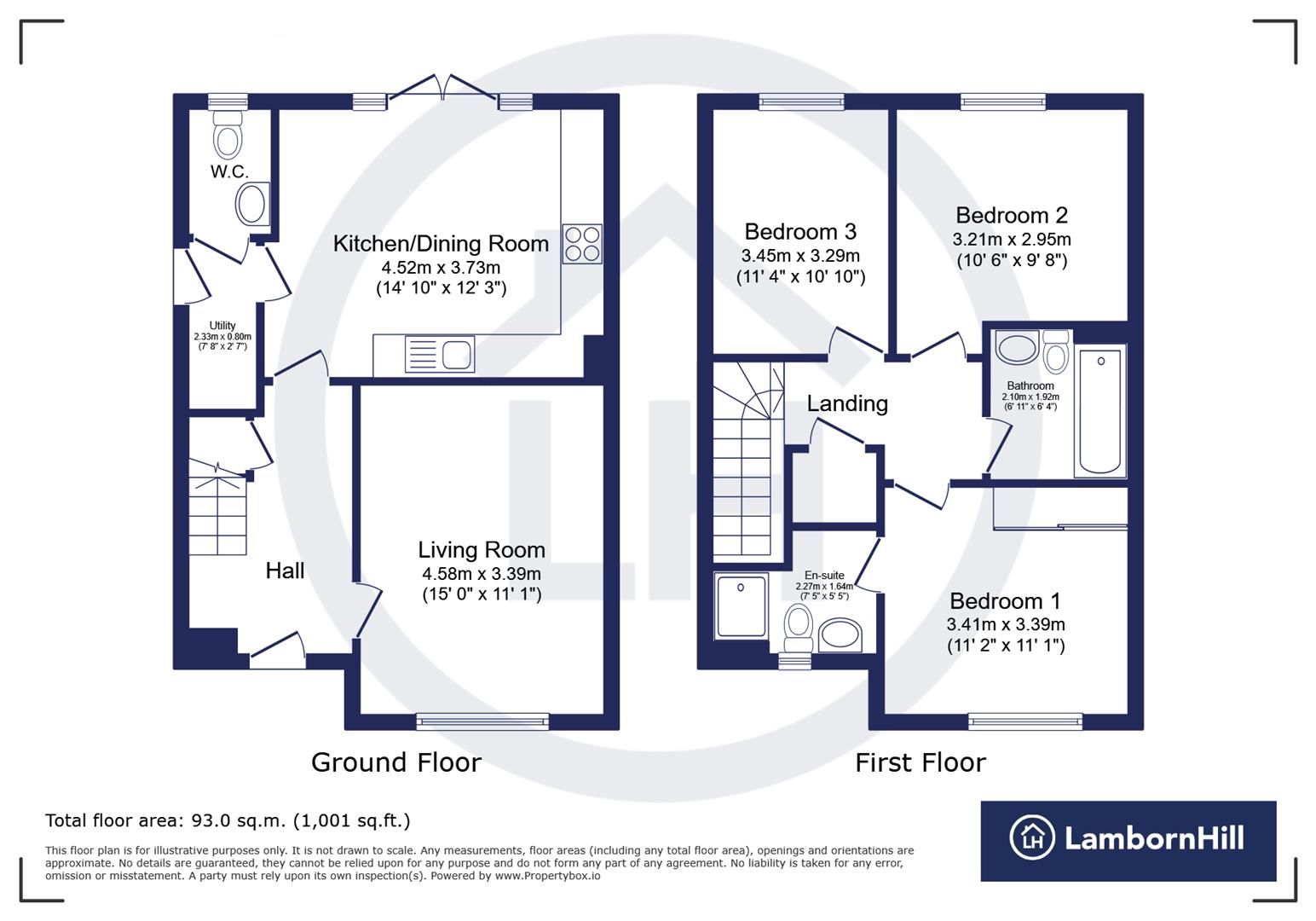 The Frogmore, Plot 85, Newington Green Development, Sittingbourne floorplan