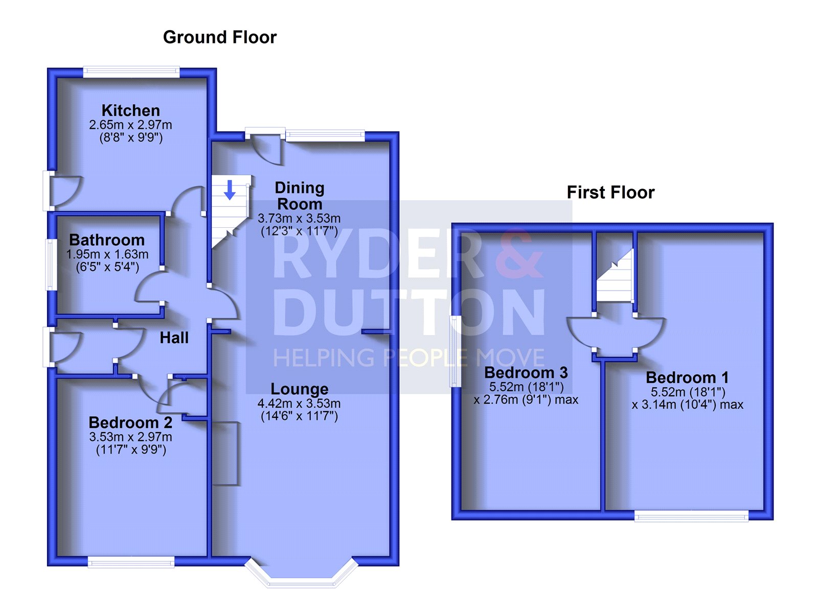 5, Richmond Close, Mossley floorplan