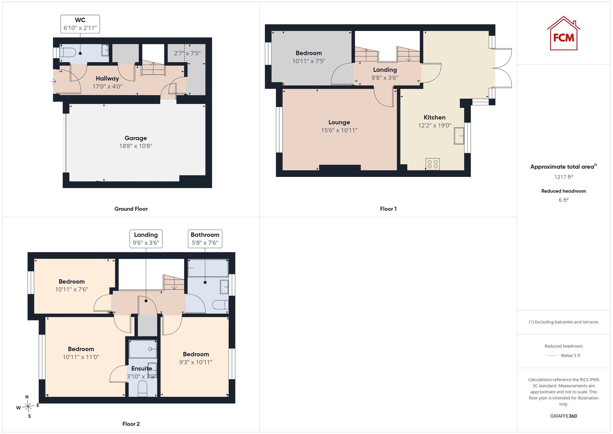 71 Fairladies, St. Bees floorplan