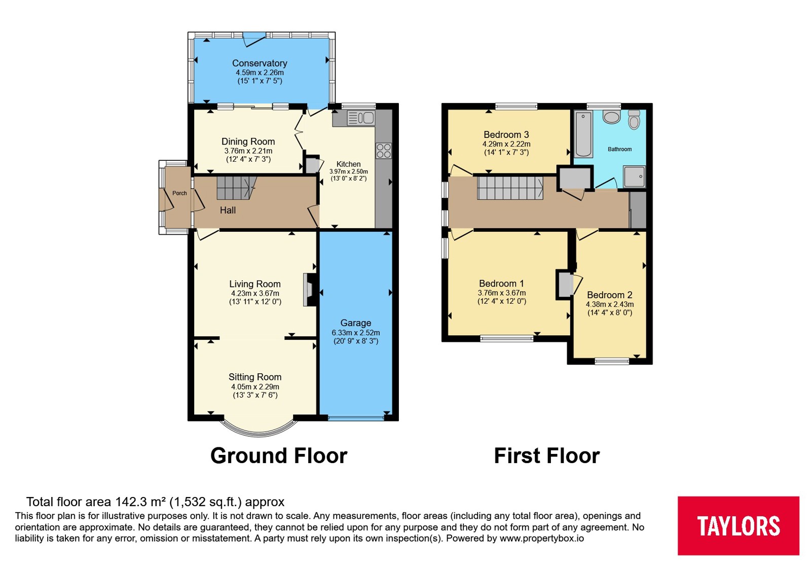69, Bedford Road, Bedford floorplan