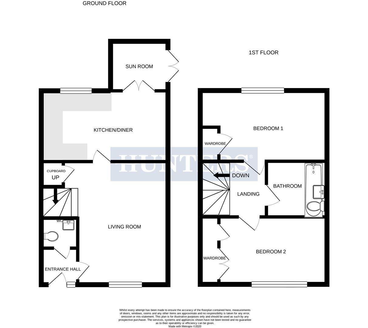 95, Budding Way, Dursley floorplan