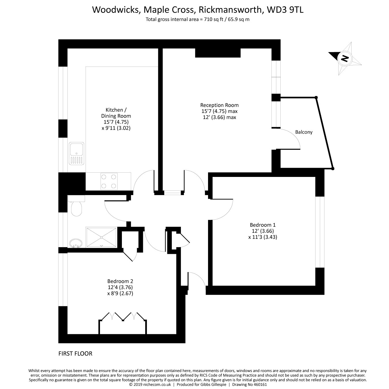 2 Bedrooms Detached house for sale in Woodwicks, Maple Cross, Rickmansworth WD3