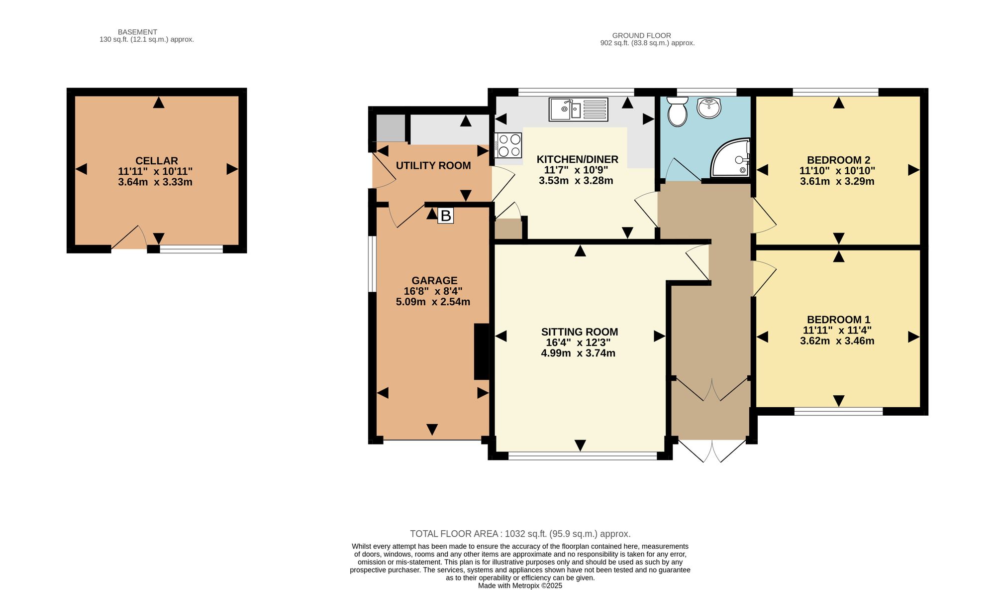 3 Swale Close, Torquay floorplan