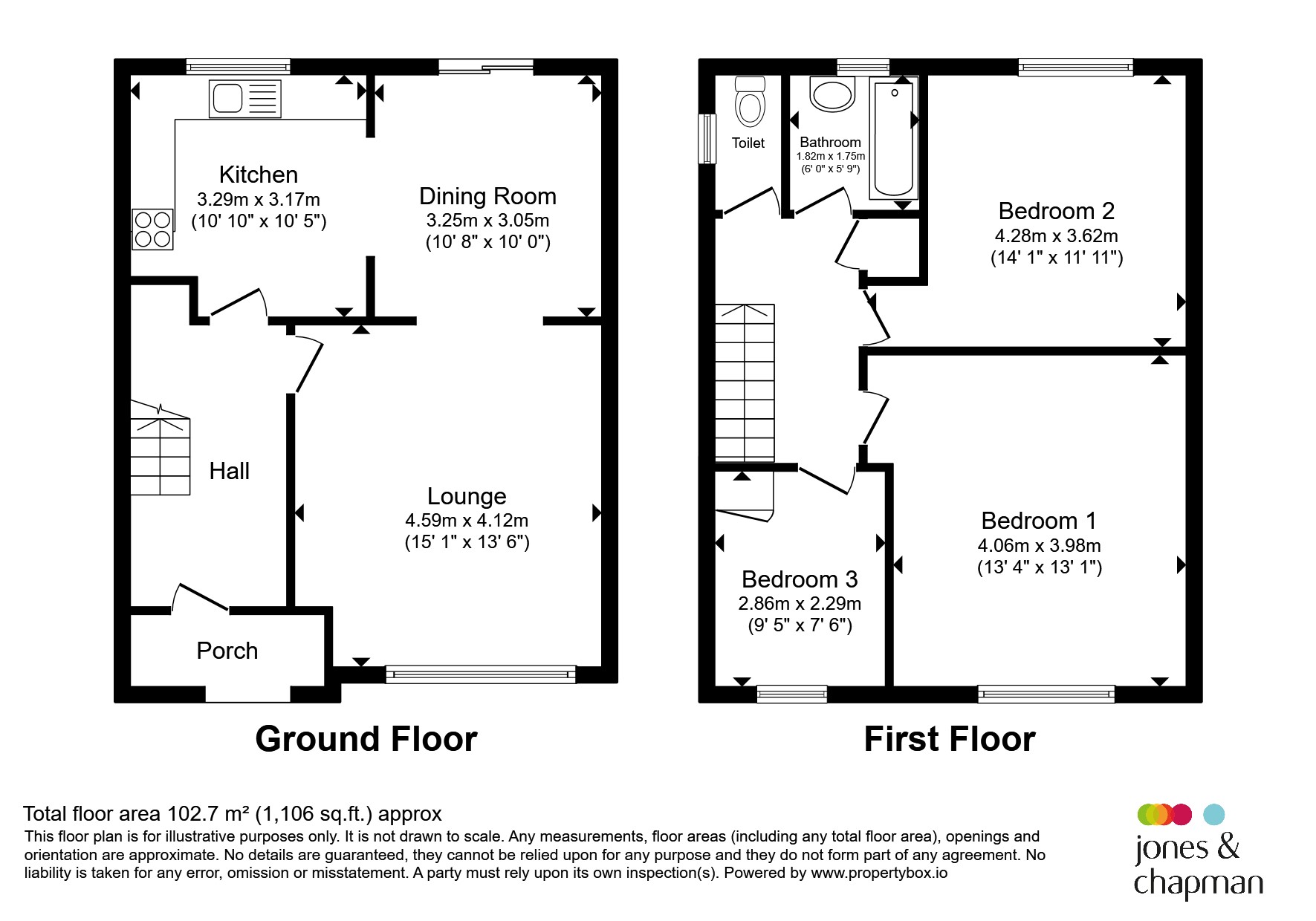 75, Mill Park Drive, Wirral floorplan