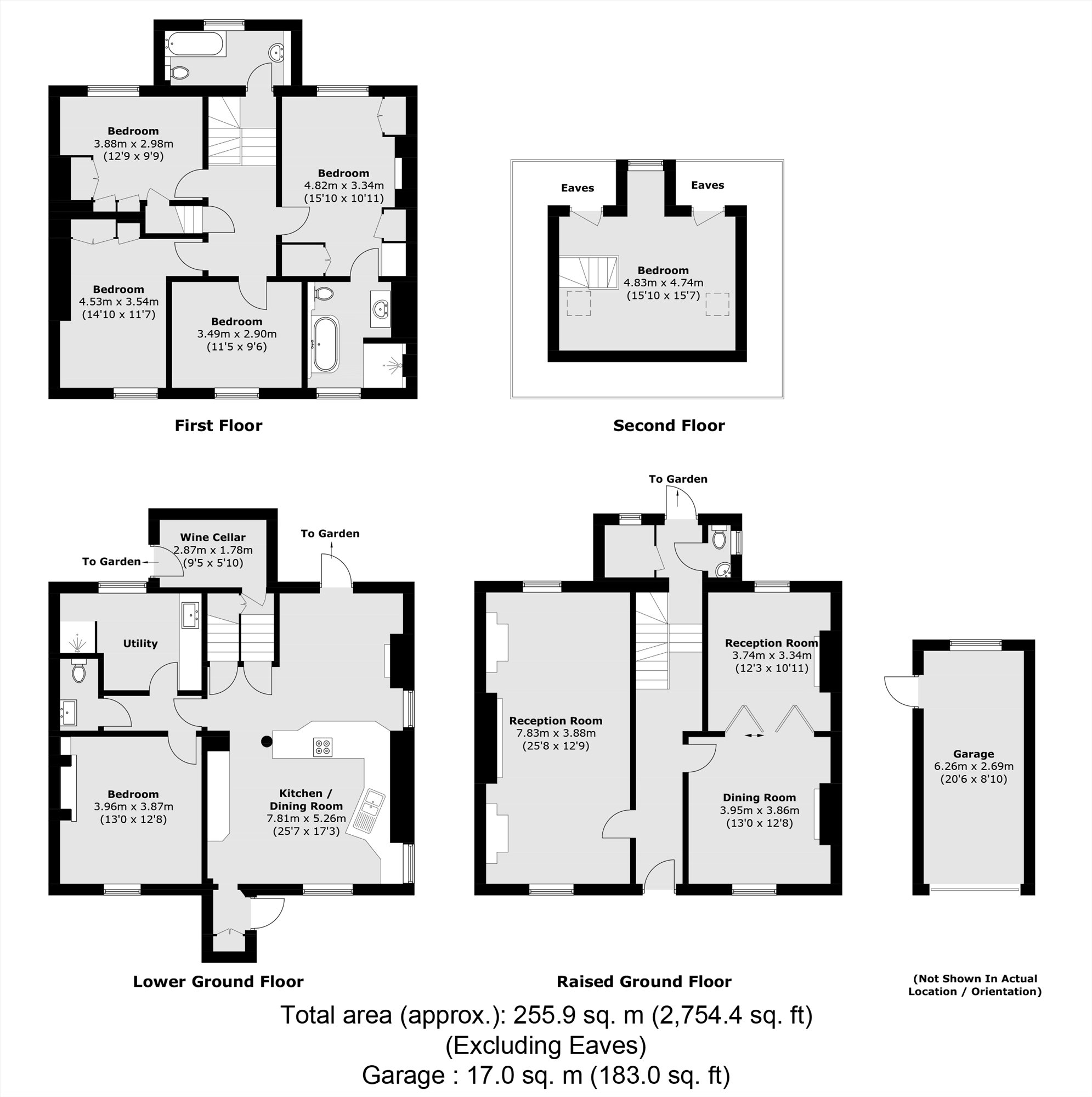 10, Shooters Hill Road, London floorplan