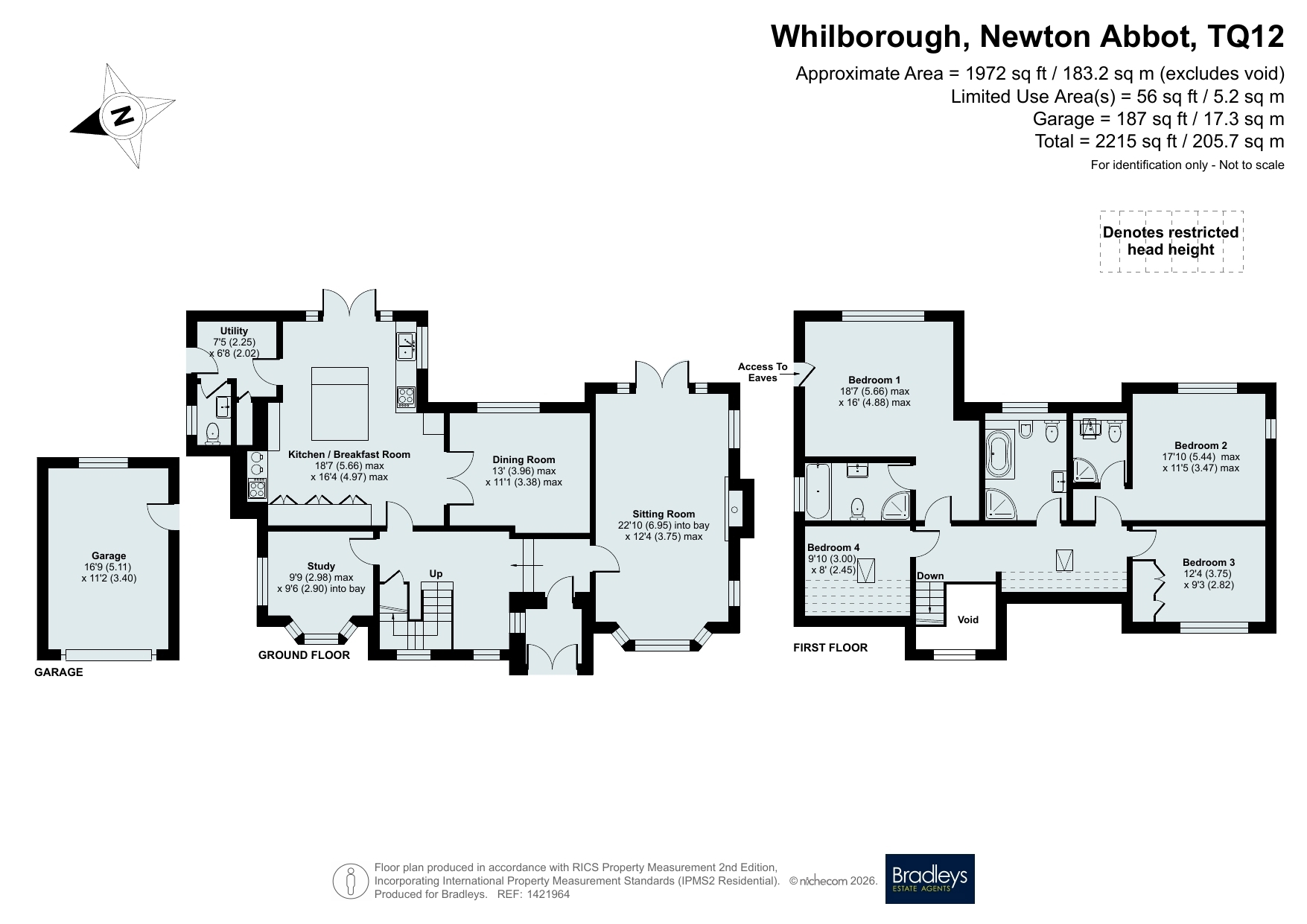 High Bank,, Mill Lane, Newton Abbot floorplan