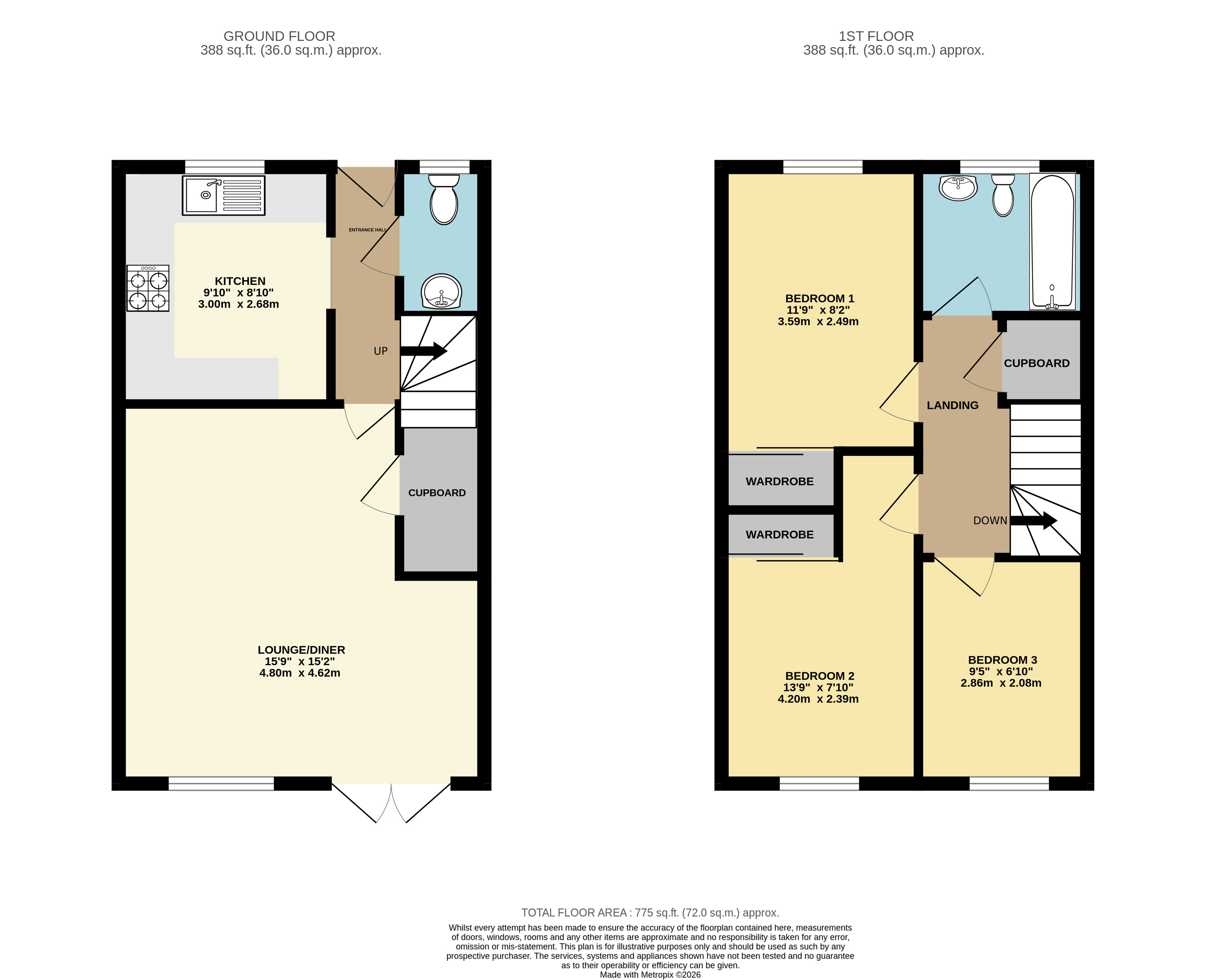 7, Boards Court, Devon floorplan