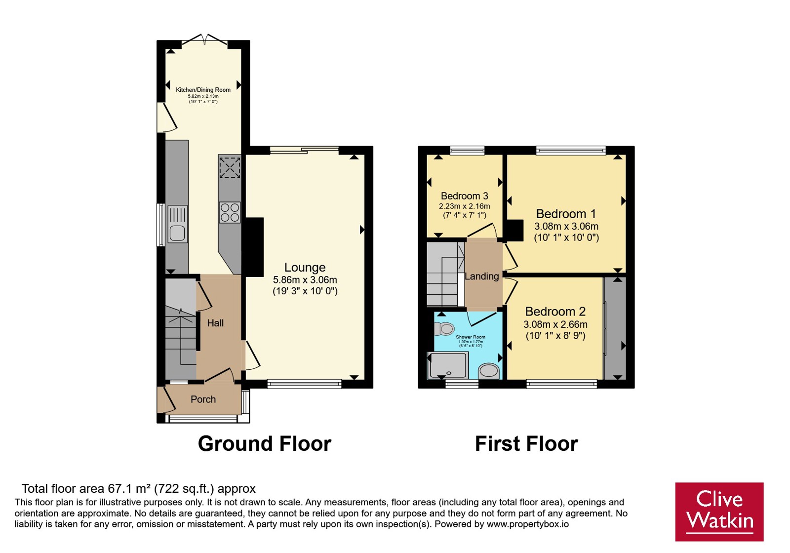 7, Girton Close, Cheshire floorplan