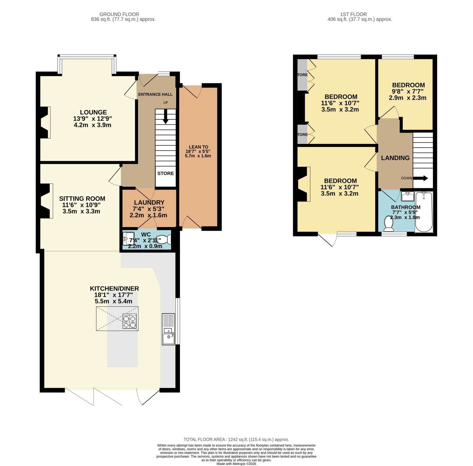 35, Invicta Road, Margate floorplan