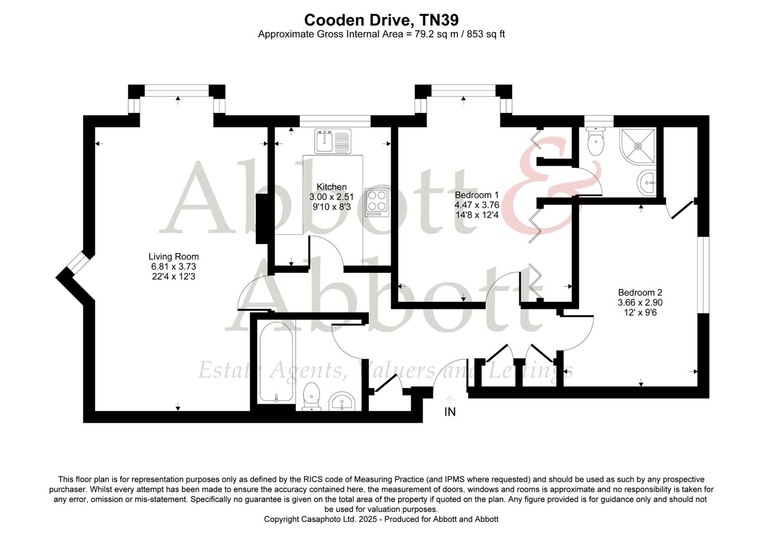 Cooden Drive, Bexhill-On-Sea floorplan