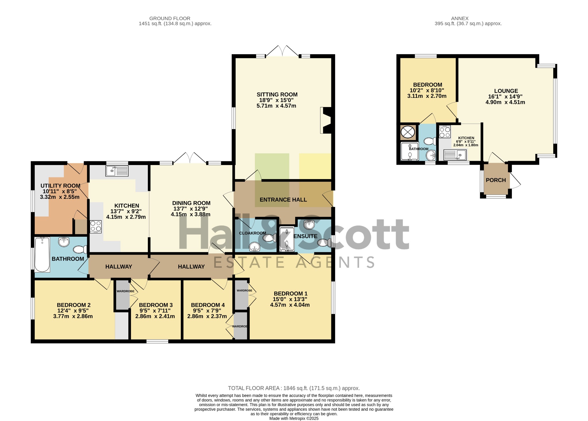 Knowleswood Farm, Broad Road, Cullompton floorplan