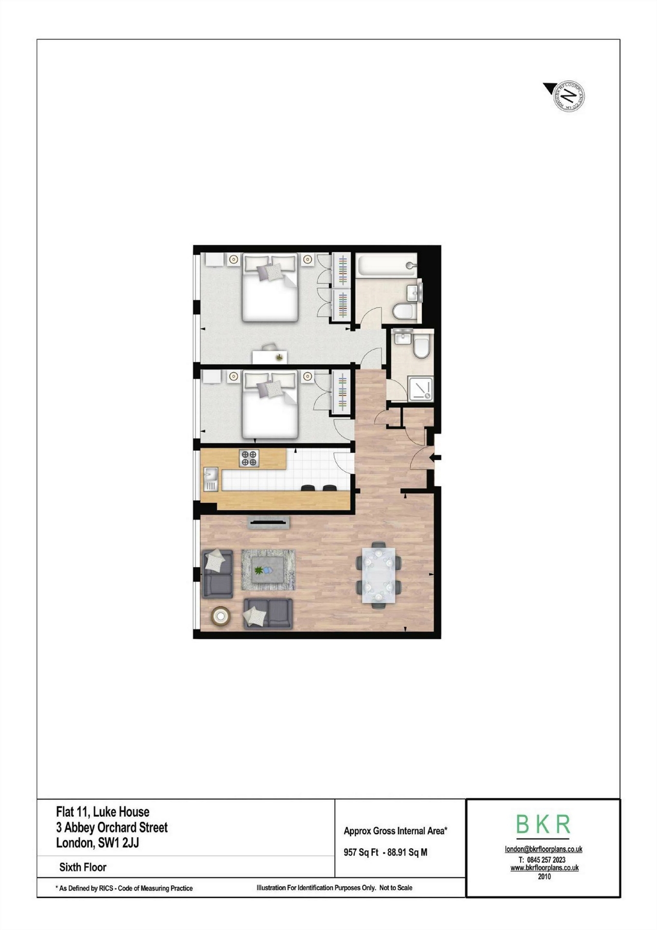 2 Bedrooms Flat to rent in Luke House, Abbey Orchard Street, Westminster SW1P