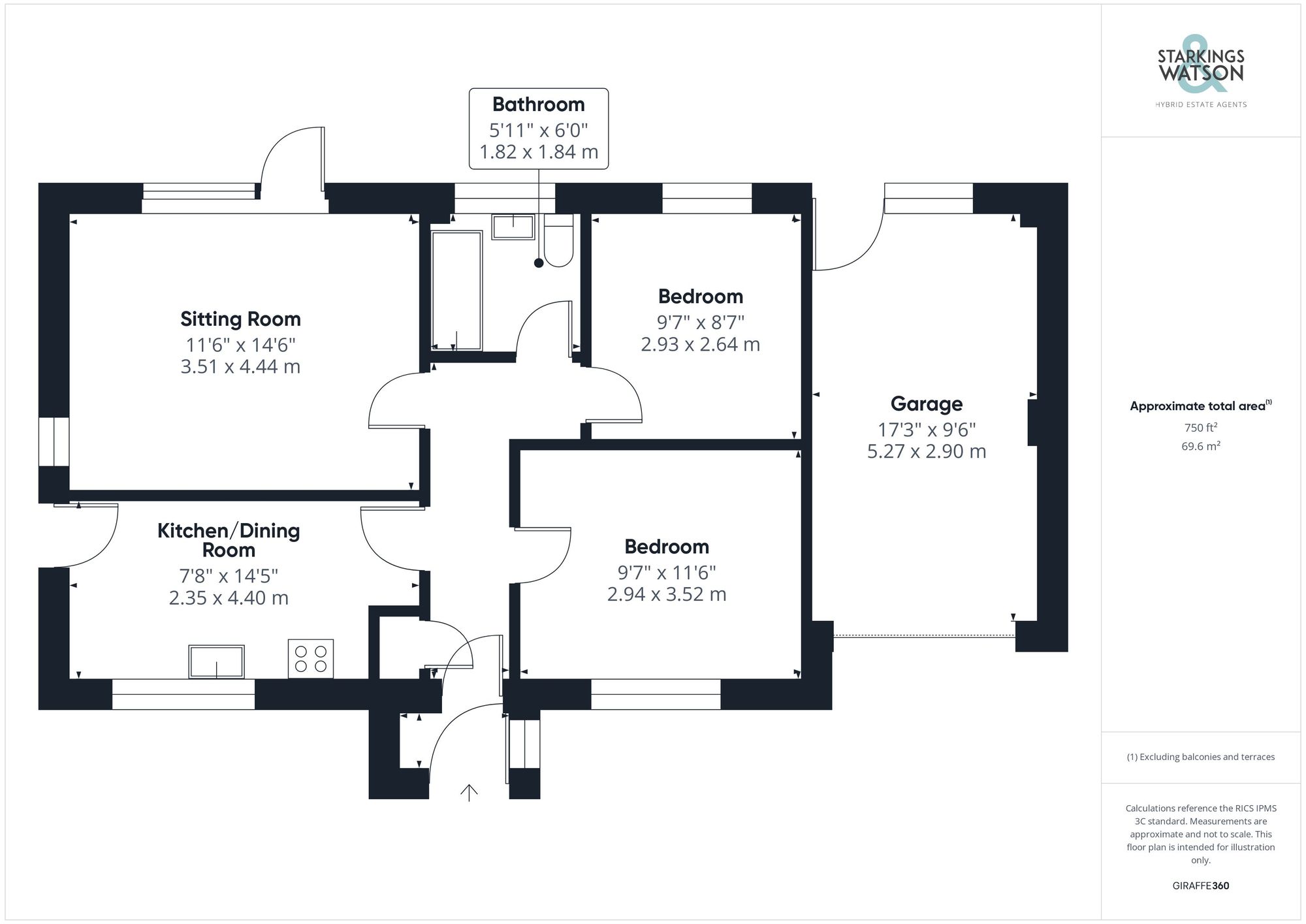 1a Glenda Road, Norwich floorplan