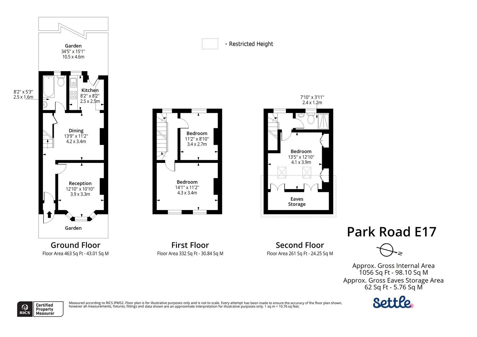6, Park Road, London floorplan
