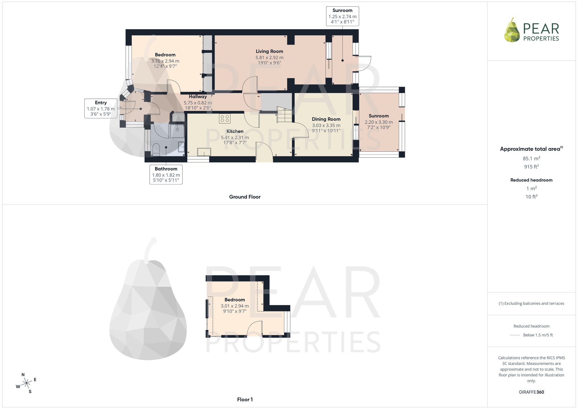 Grafton Gardens, Sompting, BN15 floorplan