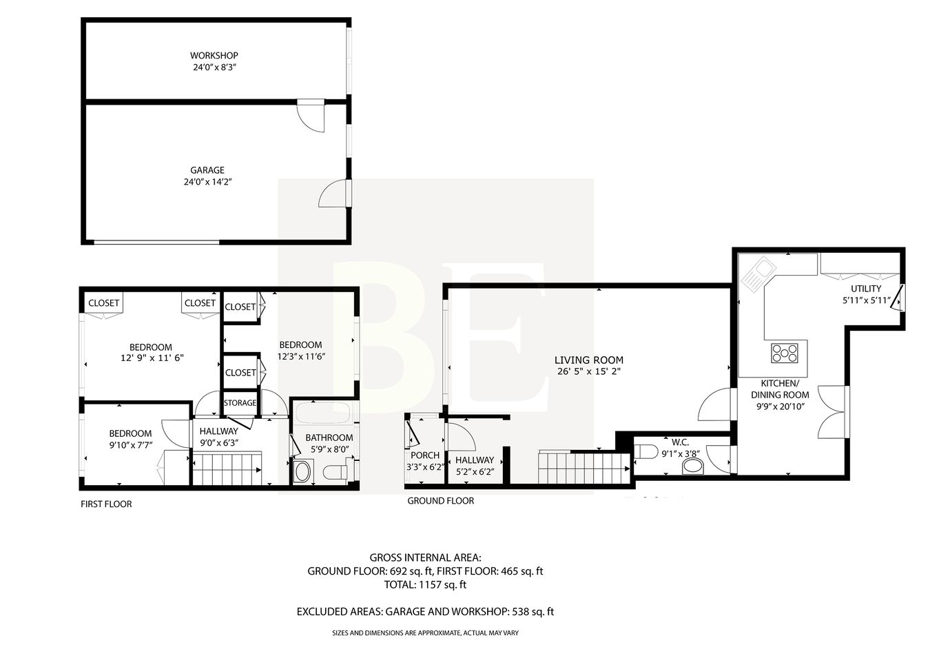 San Jose, Les Quennevais Park, St Brelade floorplan