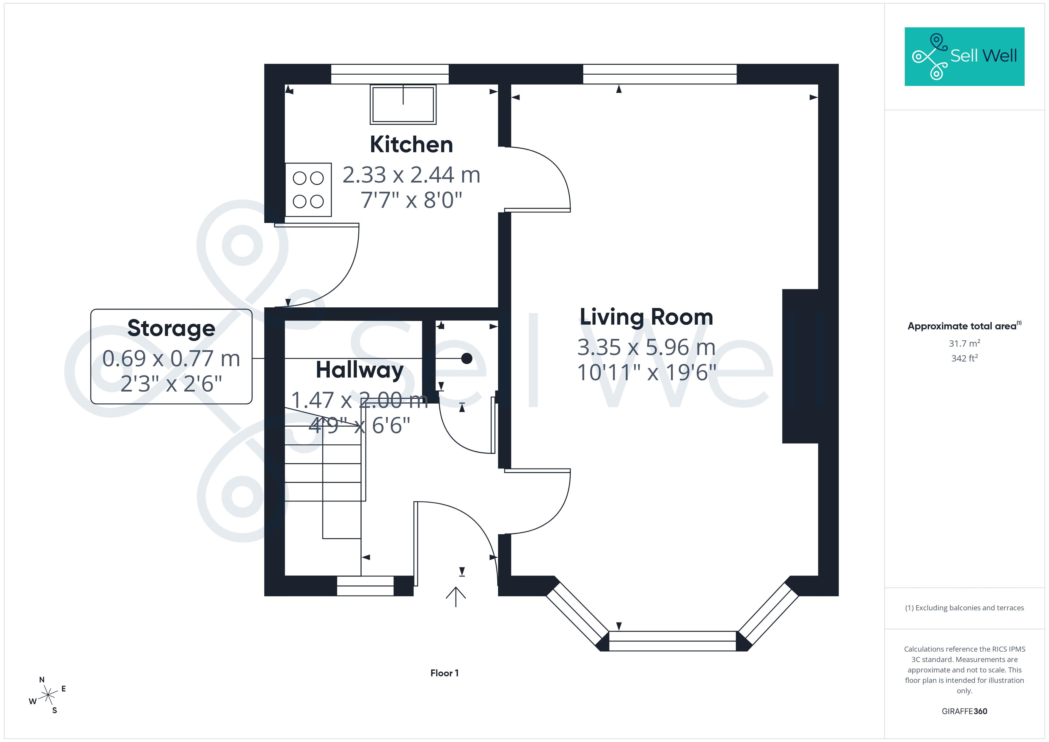 212, East Lancashire Road, Manchester floorplan