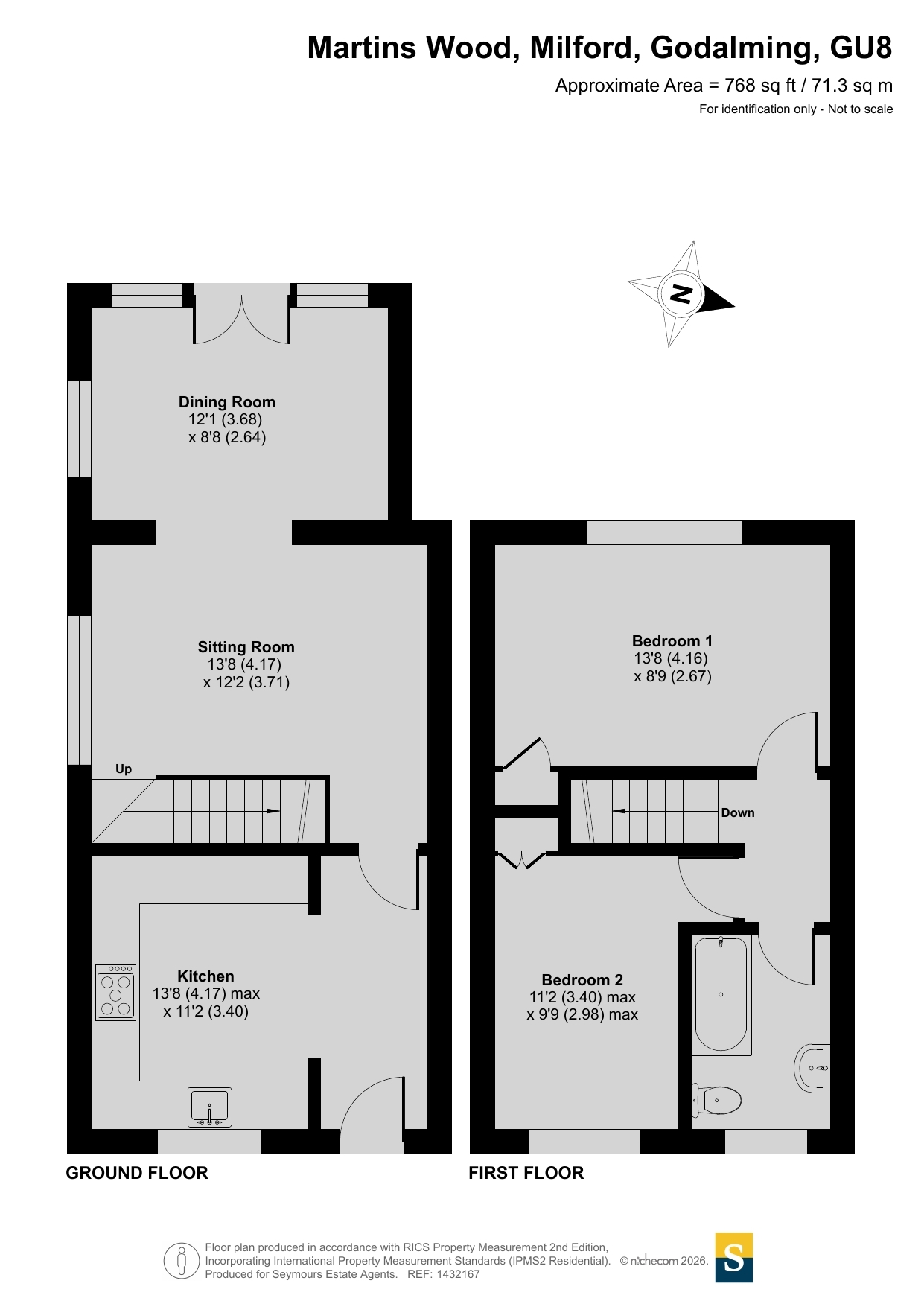 50, Martins Wood, Godalming floorplan