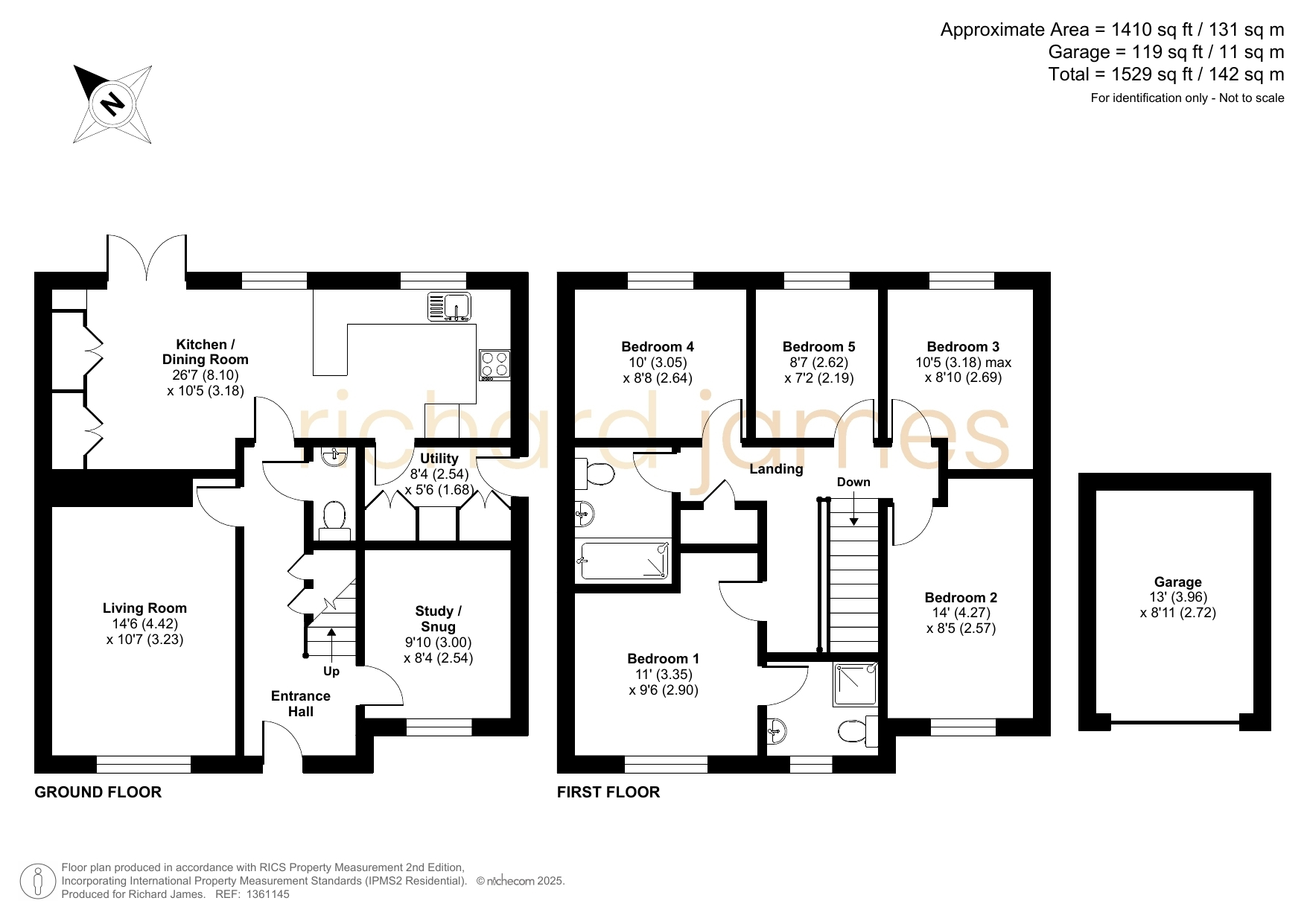 45, Polesdon Avenue, Swindon floorplan