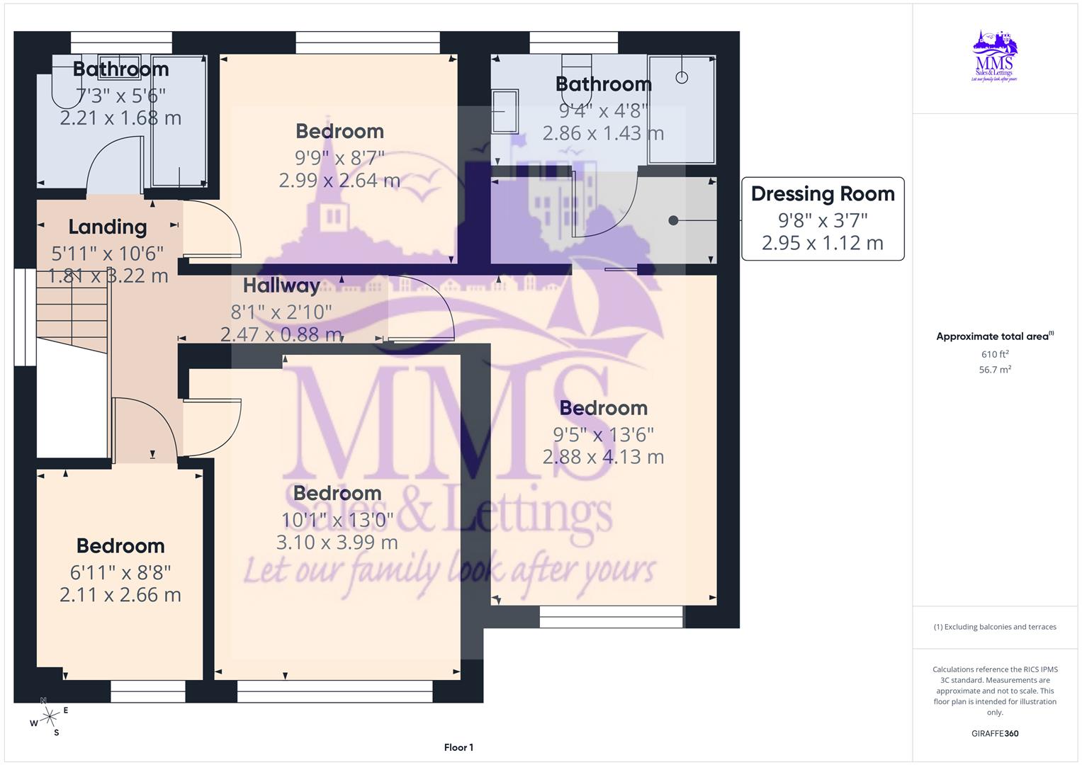 25, Milton Avenue, Cliffe Woods floorplan