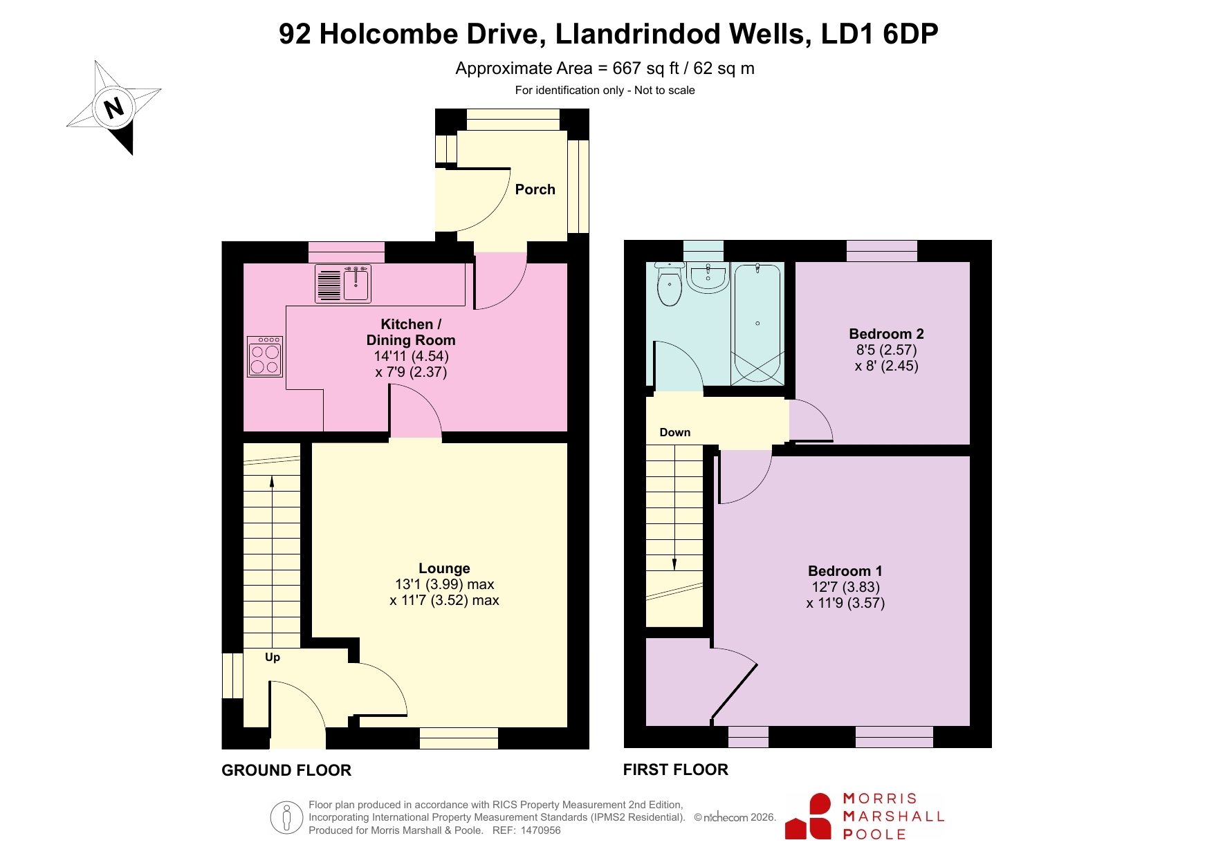 92, Holcombe Drive, Powys floorplan