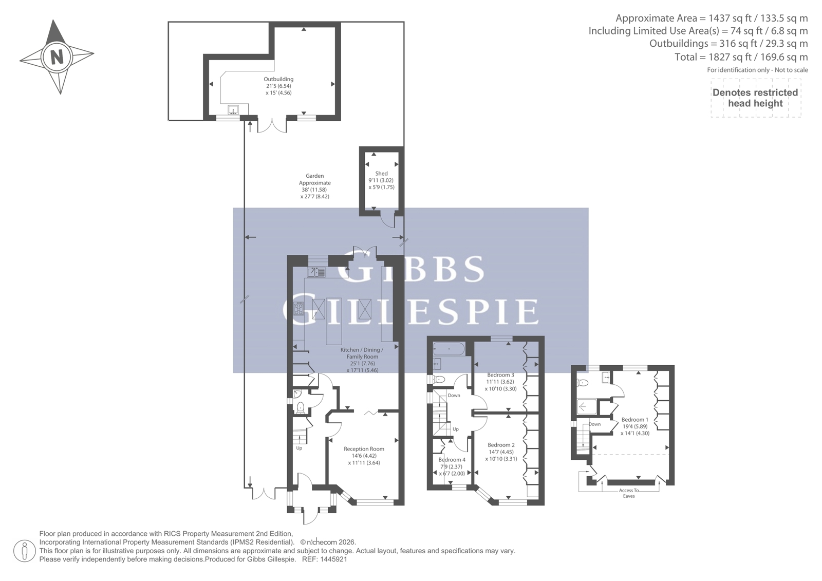 67, Canterbury Road, Harrow floorplan