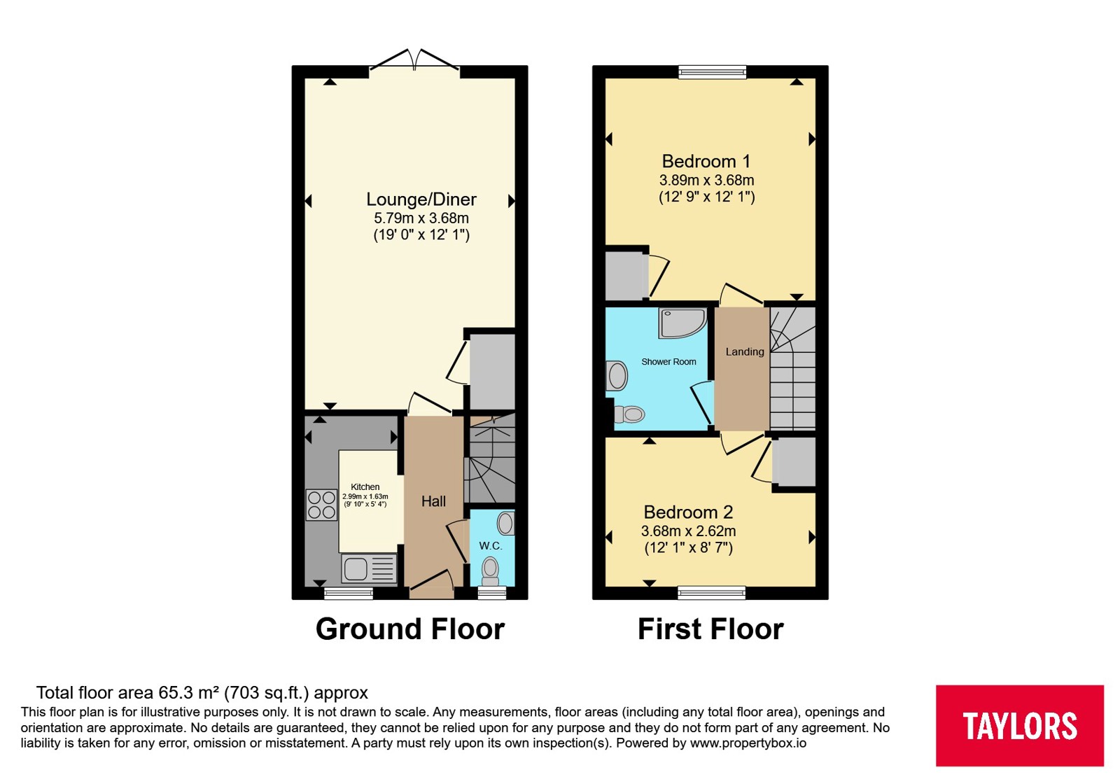 Drakes Avenue, Bedfordshire floorplan