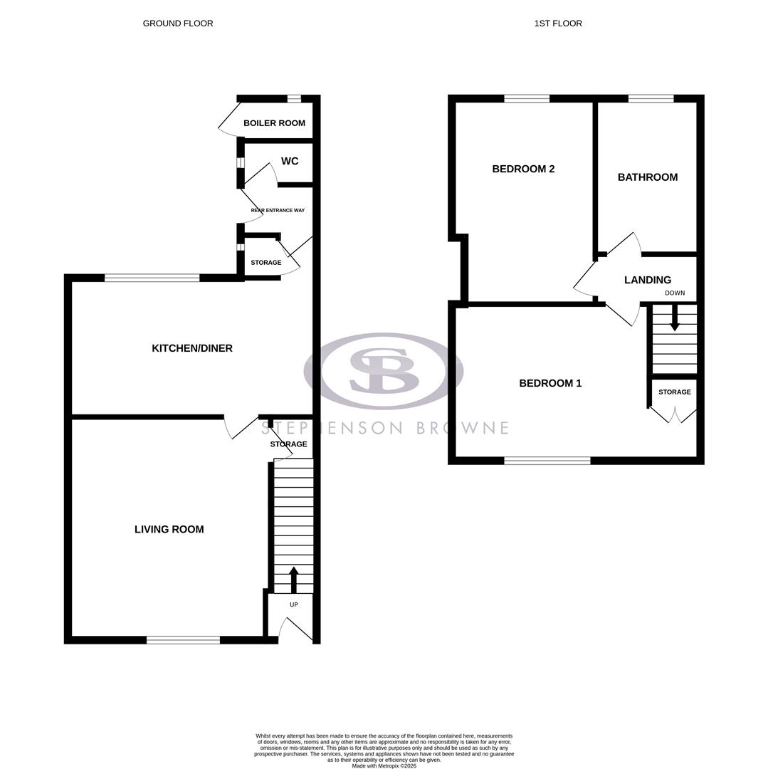Roberts Avenue, Newcastle-Under-Lyme floorplan