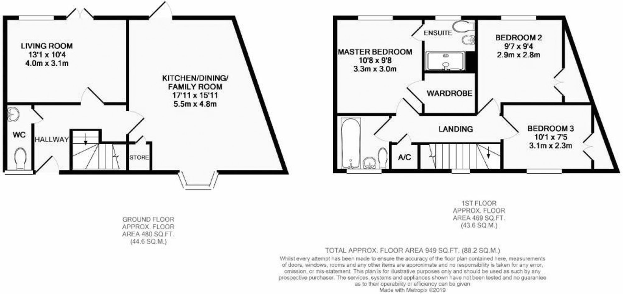 24 Lord Grandison Way, Banbury floorplan
