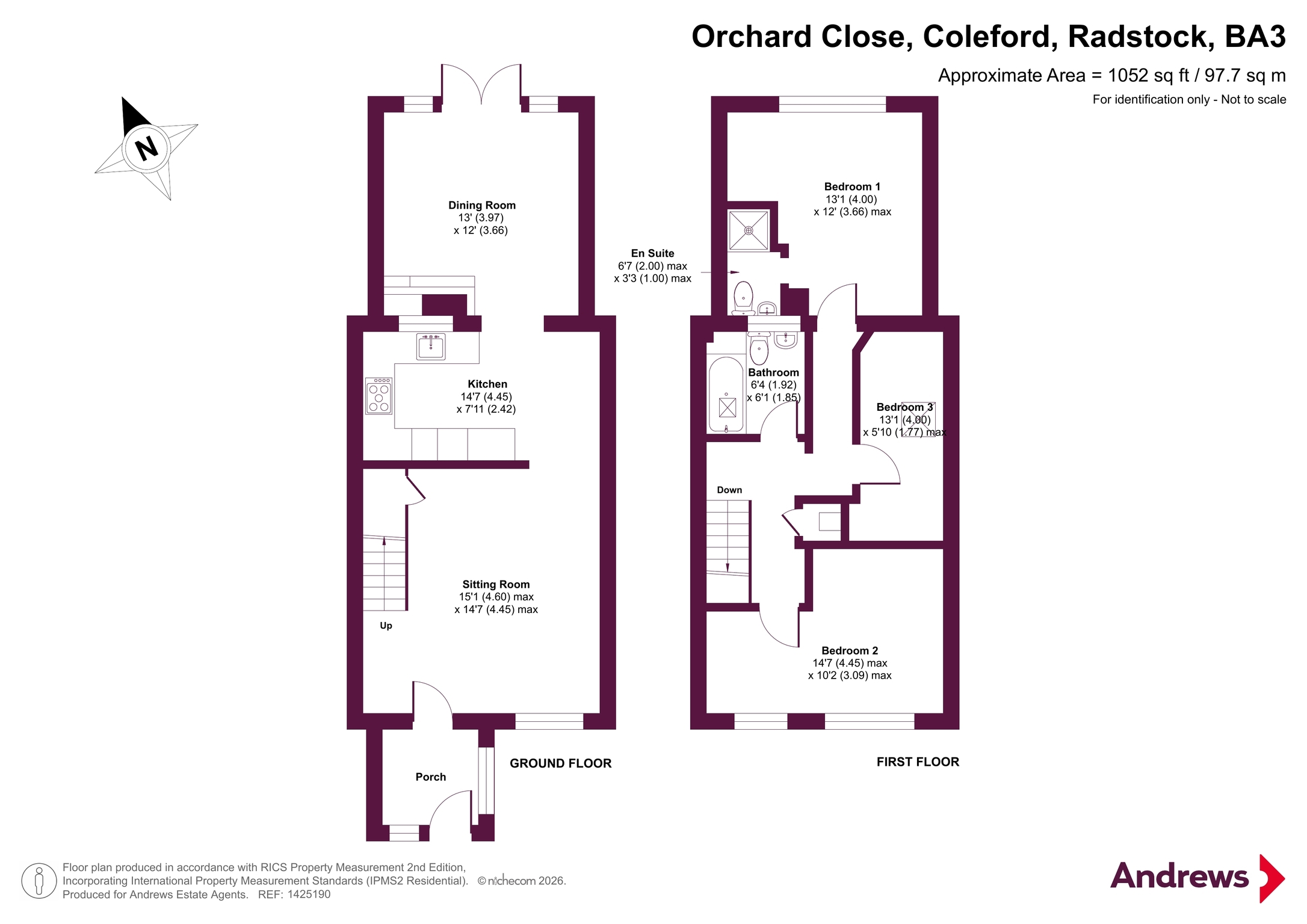 11, Orchard Close, Radstock floorplan