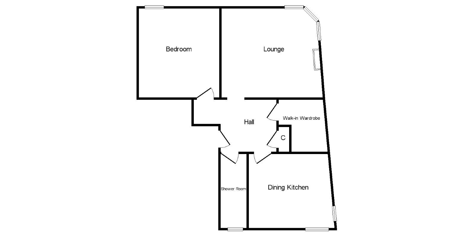 1 Bedrooms Flat for sale in Canal Street, Paisley, Renfrewshire, . PA1