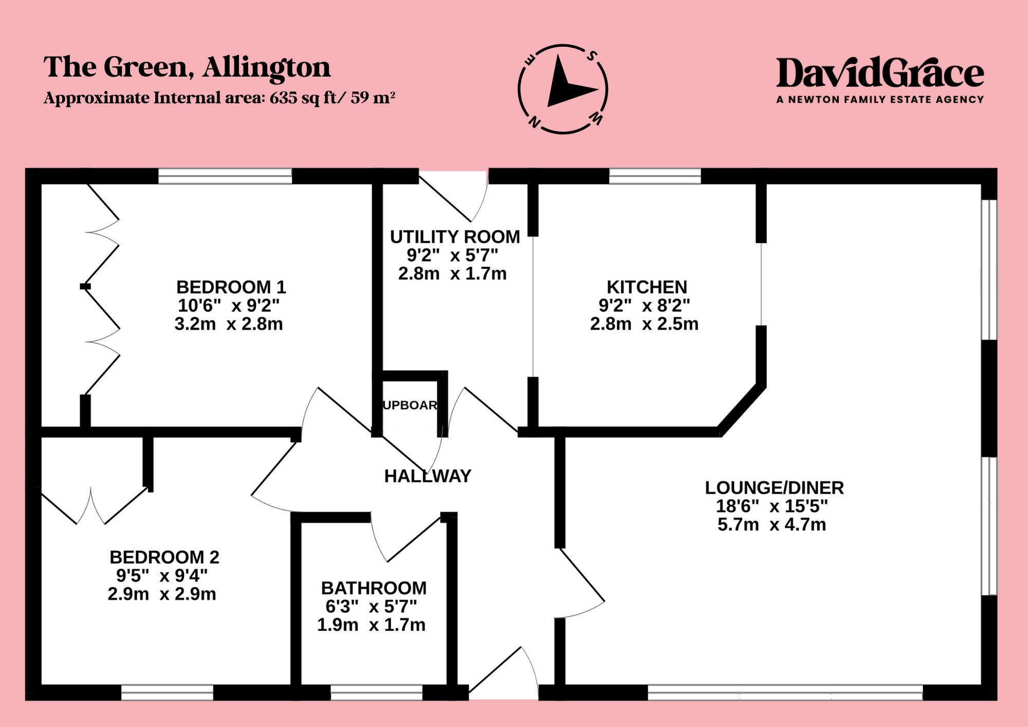83 The Green Allington Gardens, Grantham floorplan