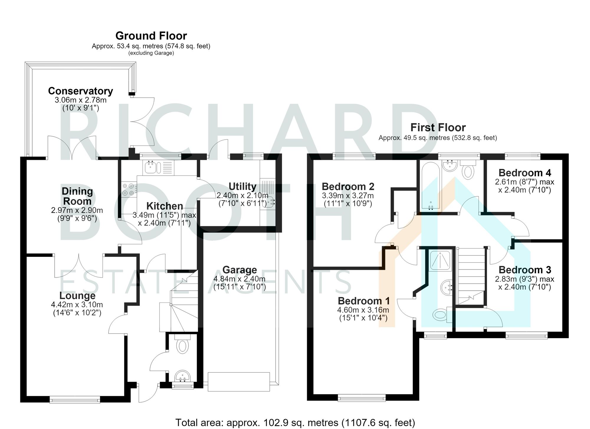 8 Lumley Close, Ely floorplan