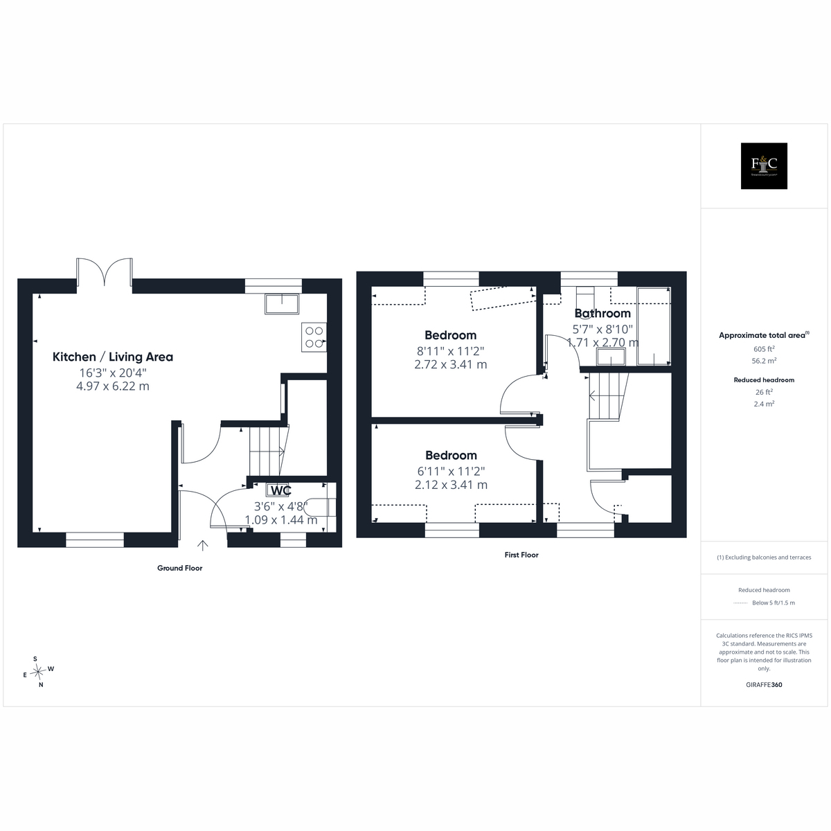 7, Nightingale Close, Saxmundham floorplan